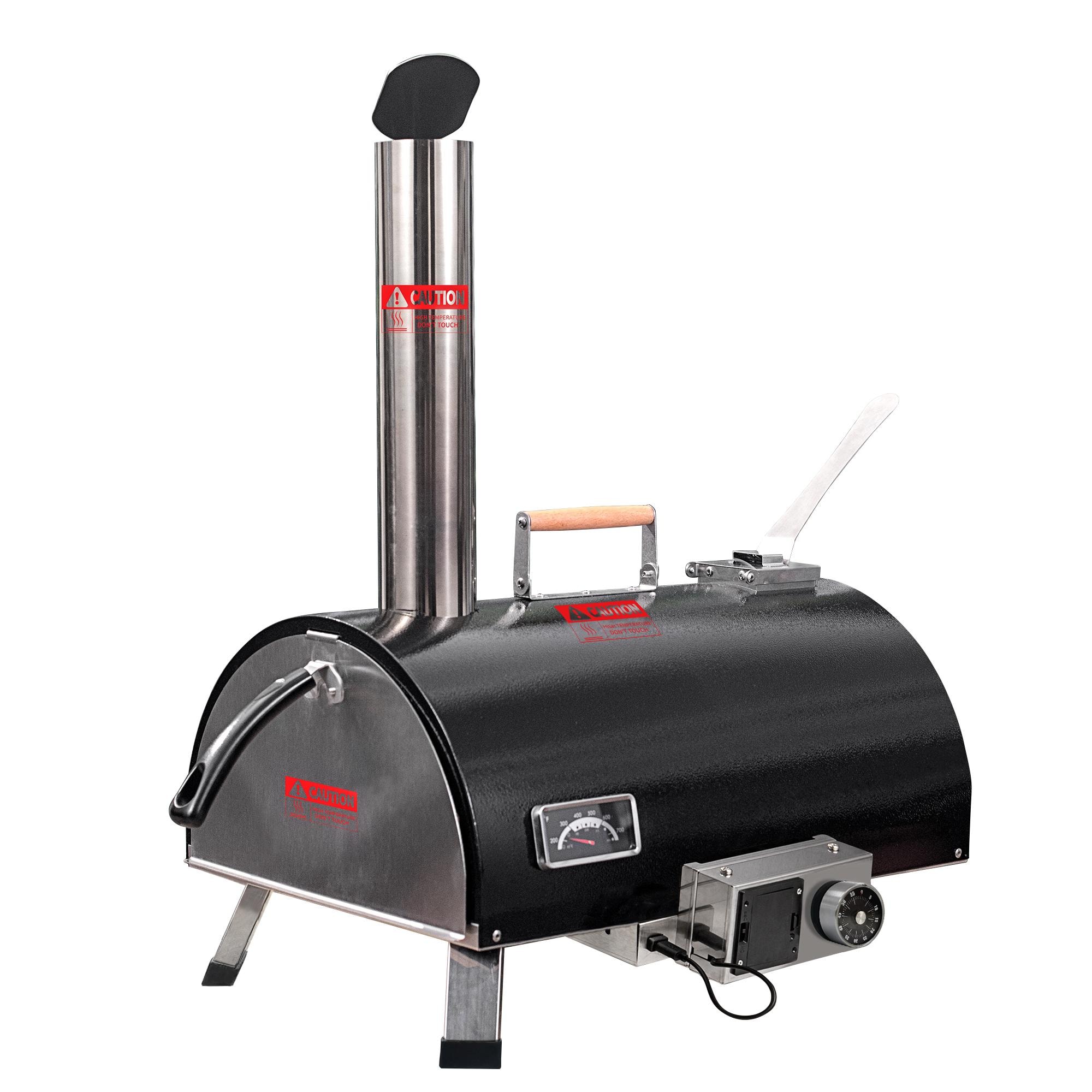 BABOOM BOM-6134337-OR Stainless steel Hearth Wood pellet Outdoor Pizza Oven