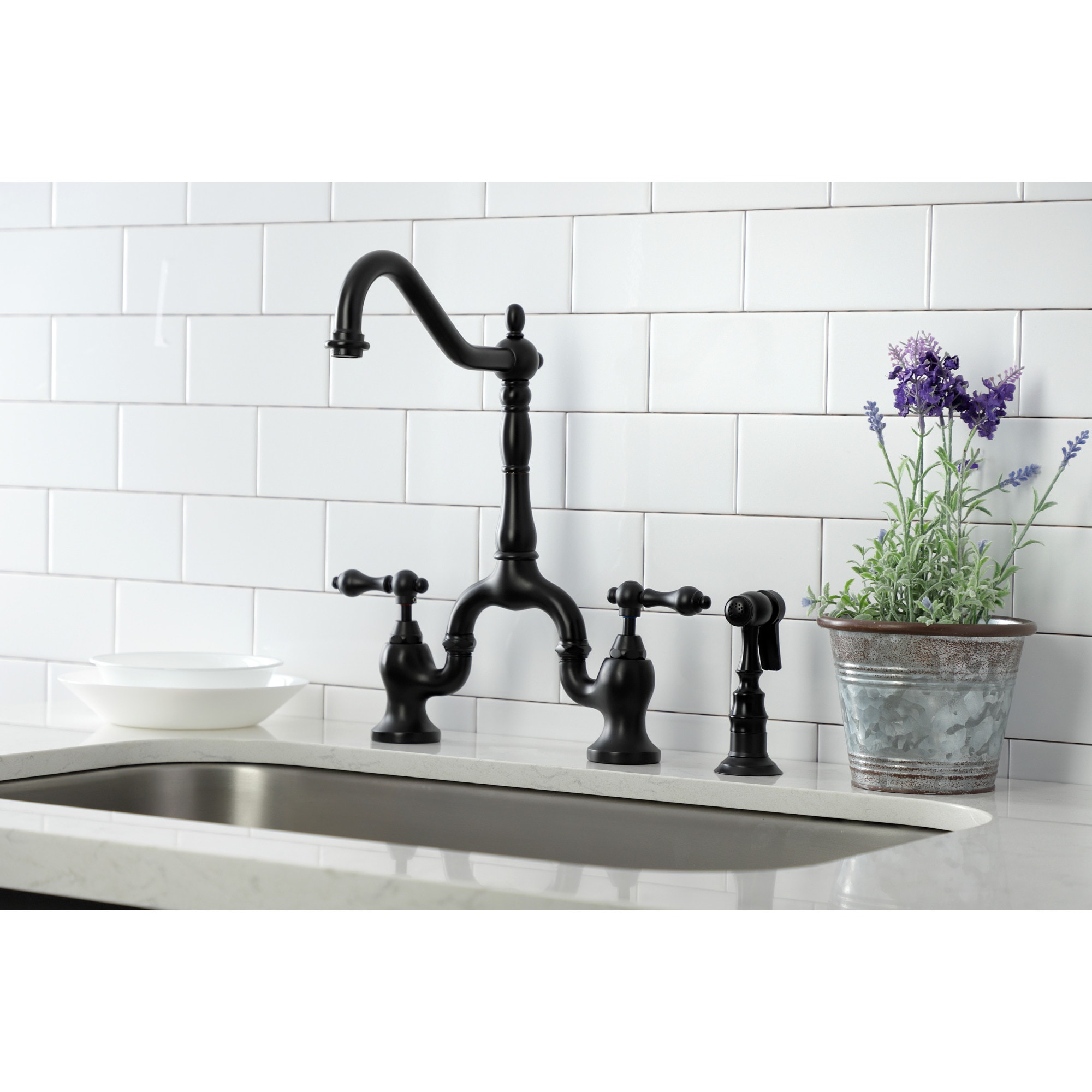 Kingston Brass WLKS7750ALBS Kitchen-Faucets - View #3