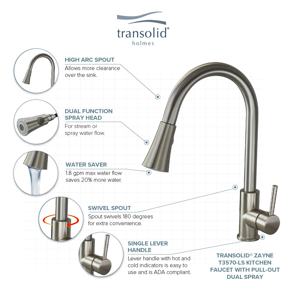Transolid T3580-LS Kitchen-Faucets - View #4
