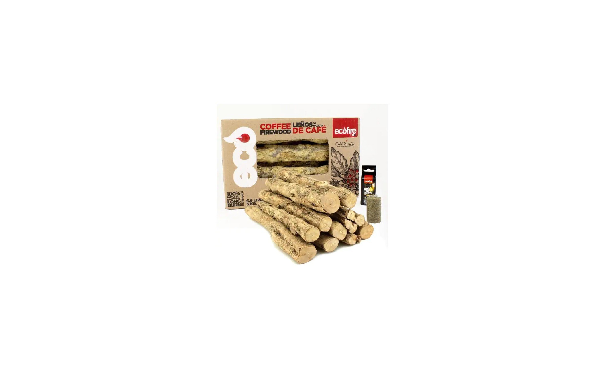 EcoFire LCAFE2 Fireplace-Logs-Firestarters - View #2