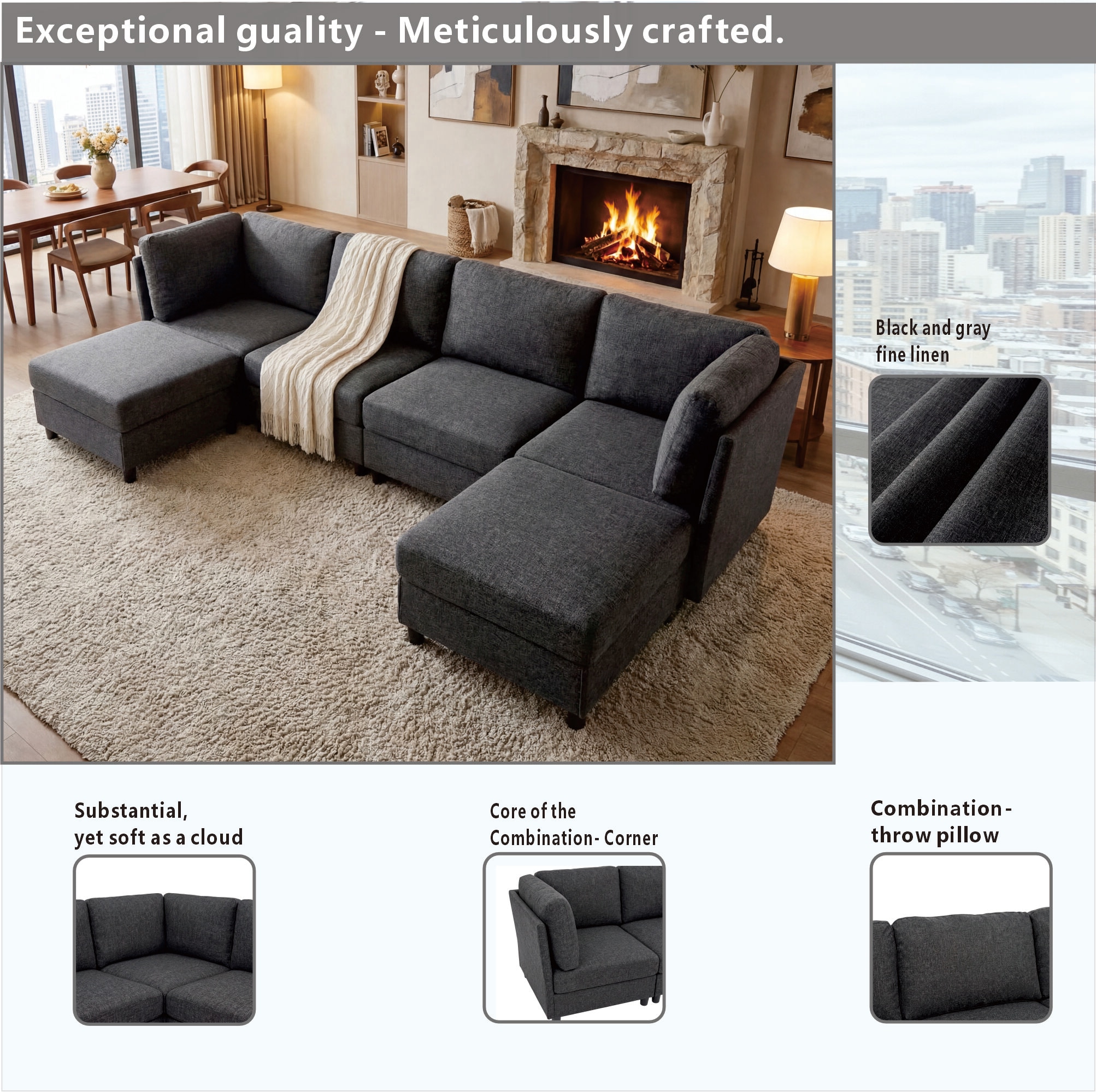 Vynxaria LS0515-W5568S00050 Sofas-Loveseats - View #3