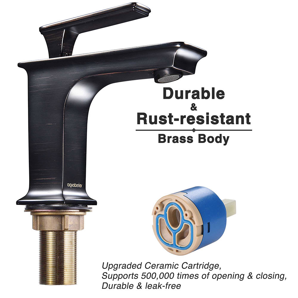 Yescom 81FH1013-4-4-ORB-LO Lavatory-Faucets - View #3