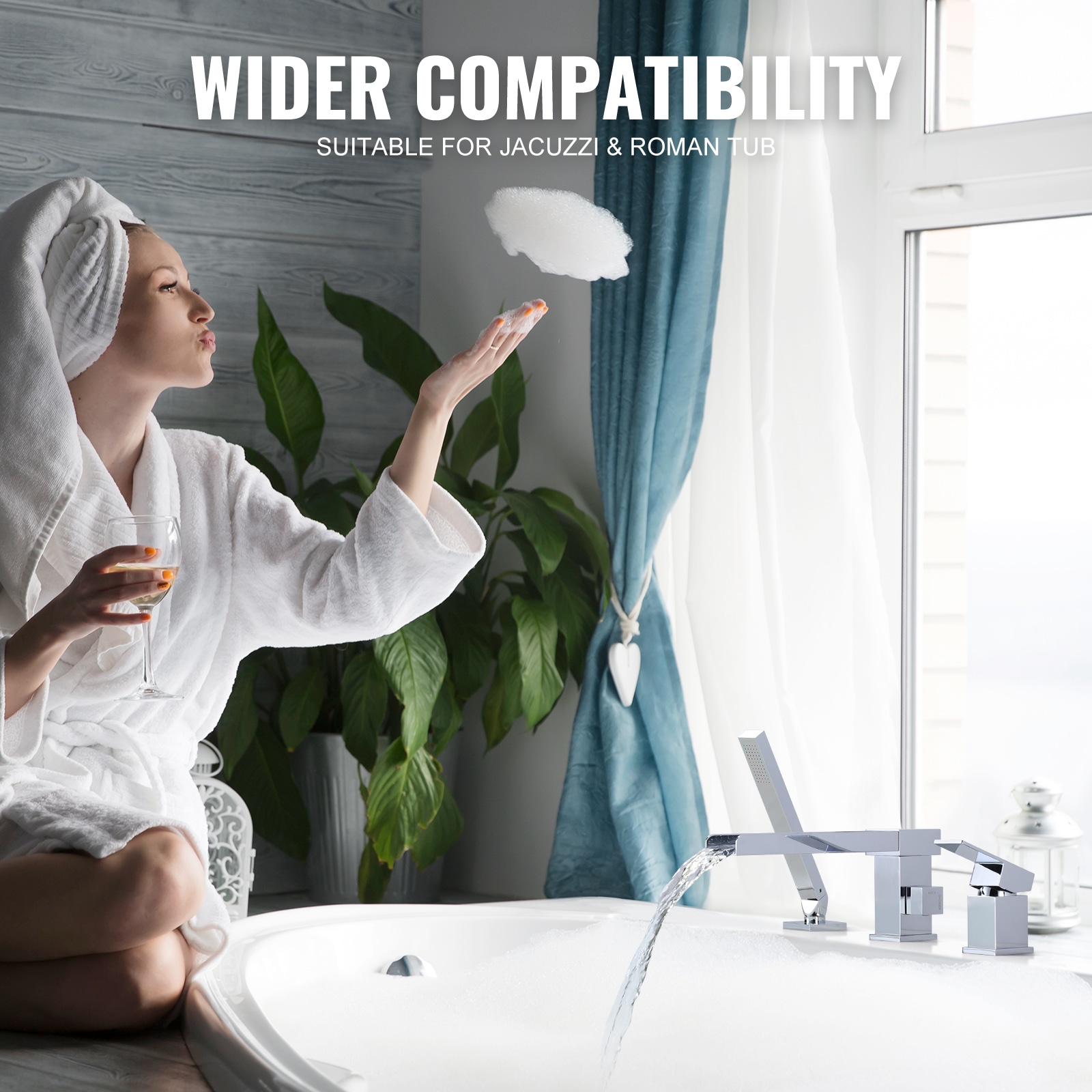 WOWOW 3080400C Roman-Tub-Faucets - View #2