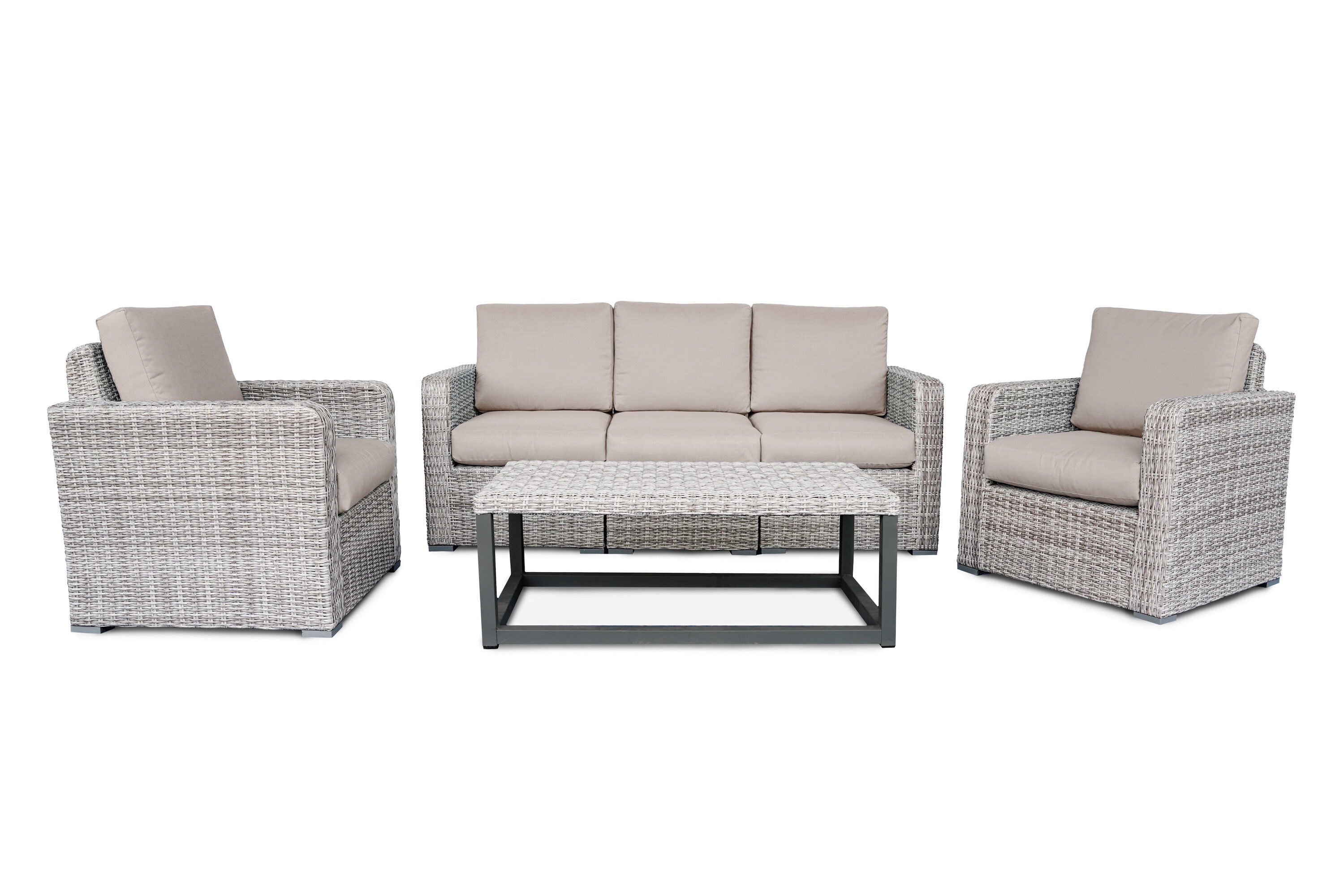 Leisure Made 471082-TAN Patio-Conversation-Sets - View #6