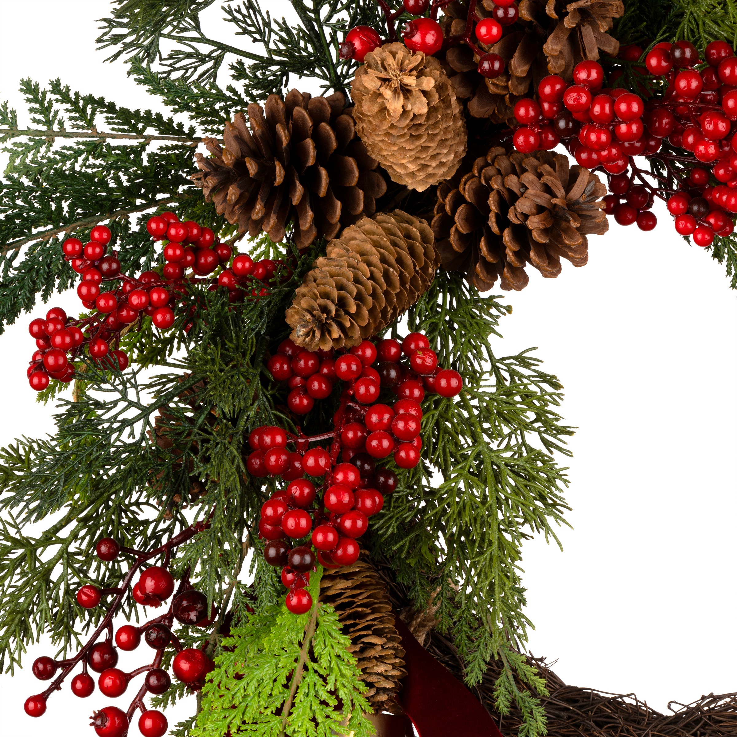 National Tree Company HH75-C226444MU1-24W Artificial-Christmas-Wreaths - View #3