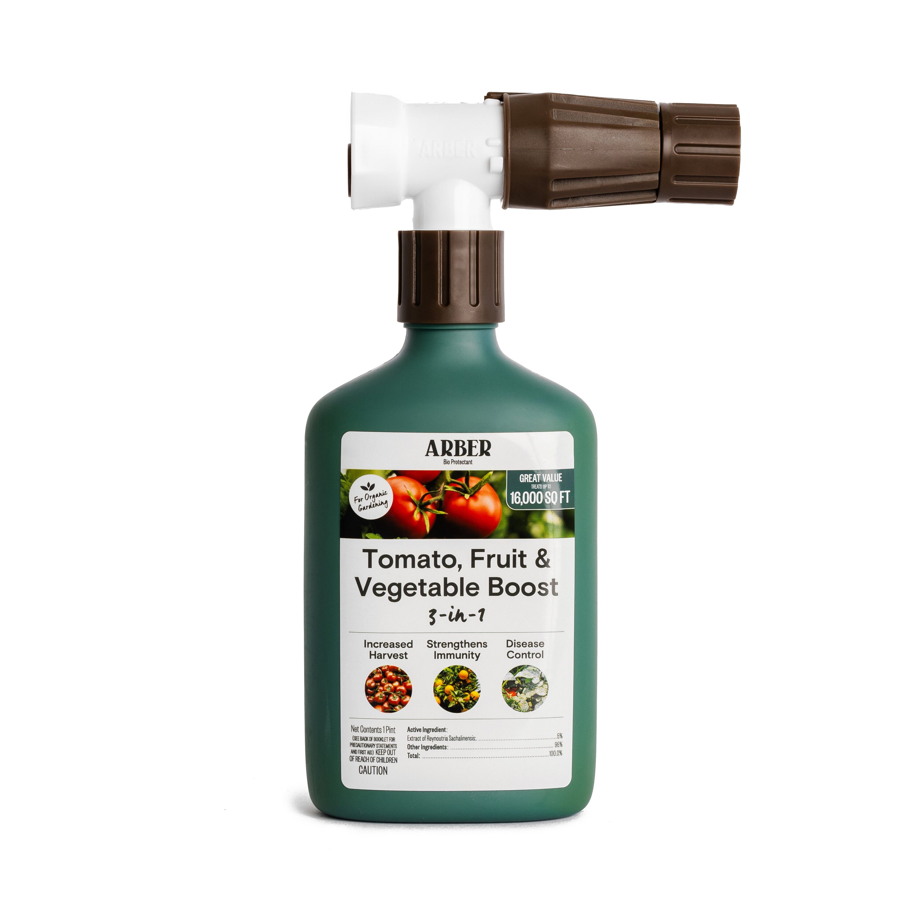 ARBER 16 -fl oz Organic Natural Hose end sprayer Concentrate Tomato and vegetable spray
