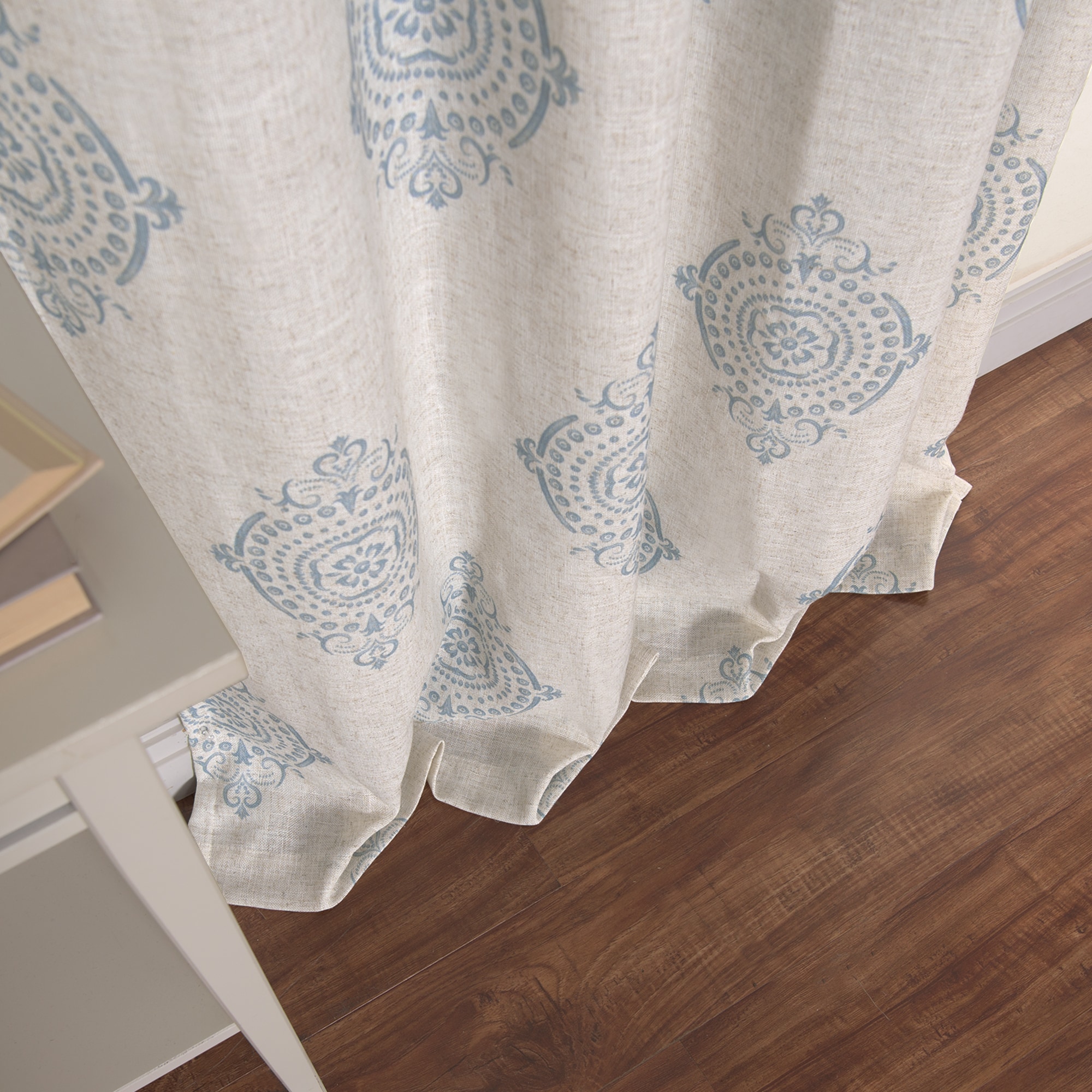 Best Home Fashion JC-16-MED02-84-BLUE curtains - View #4