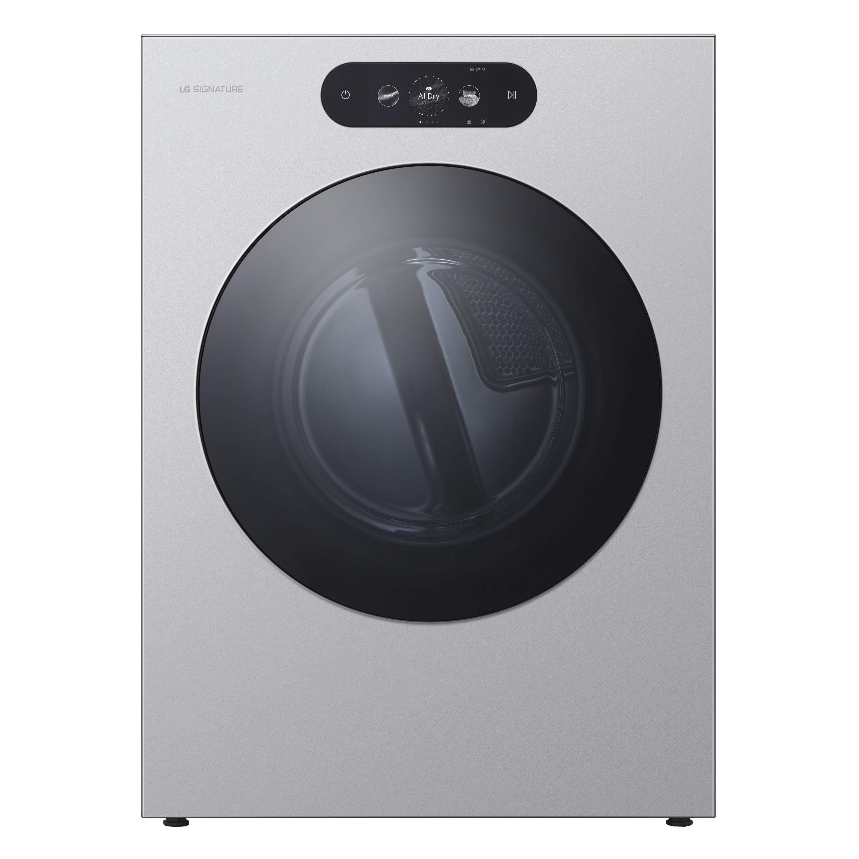 LG DLEX9900S 9-cu ft Steam Cycle Vented Electric Dryer ( Platinum Steel ) Energy Star Certified