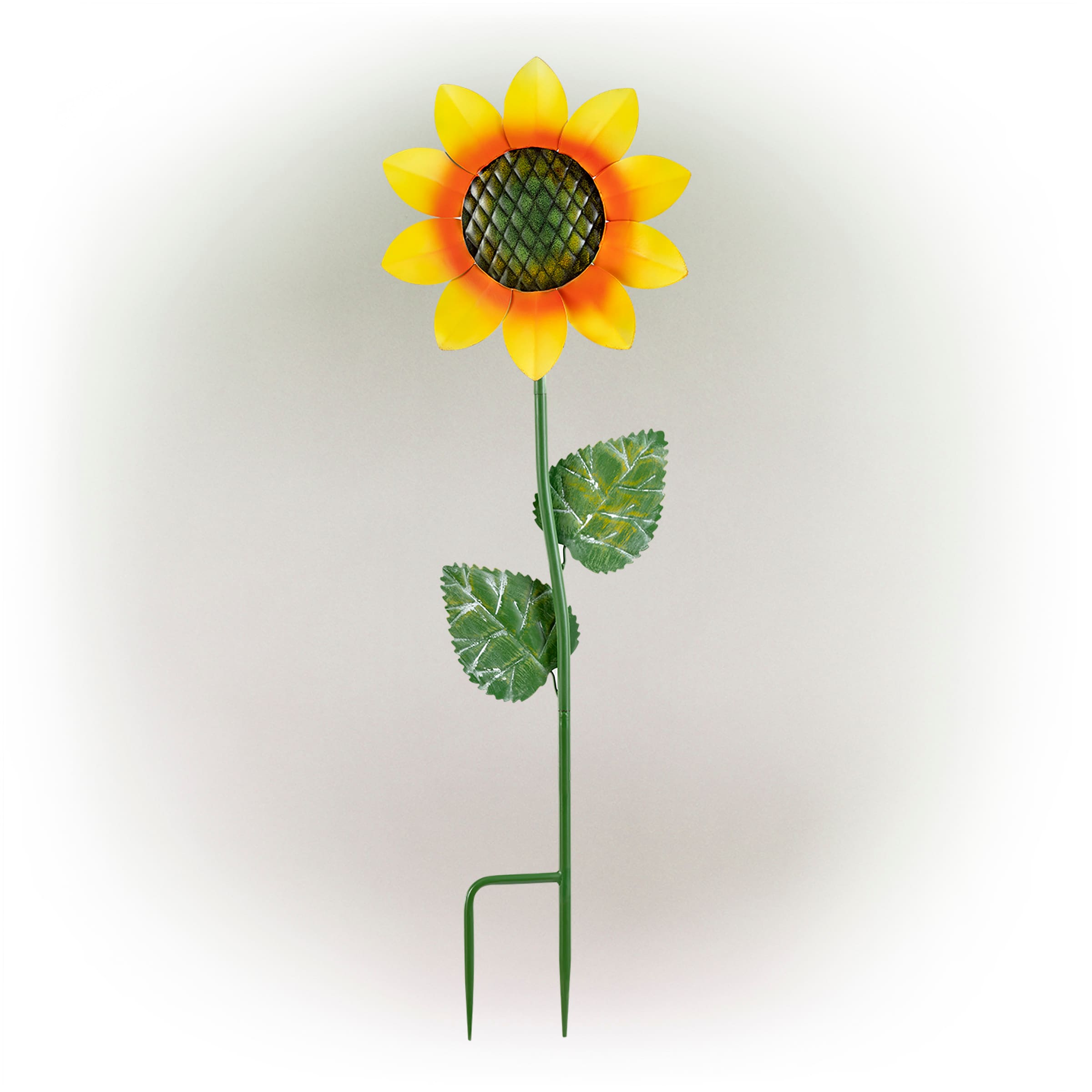 Sunflower Thermometer Garden Stake - Outdoor Living