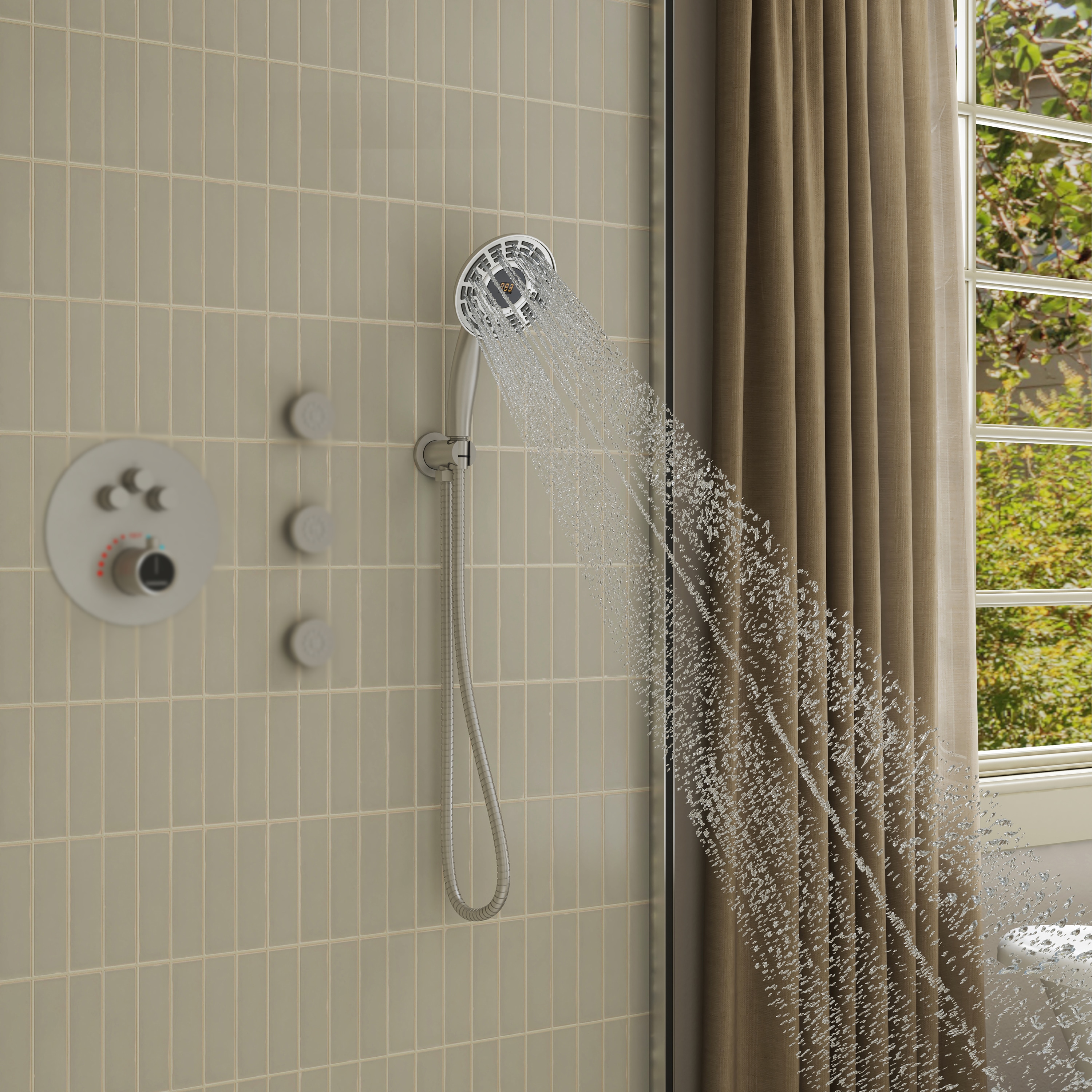 CASAINC CABR19008RBN Fixed-Showerhead - View #3