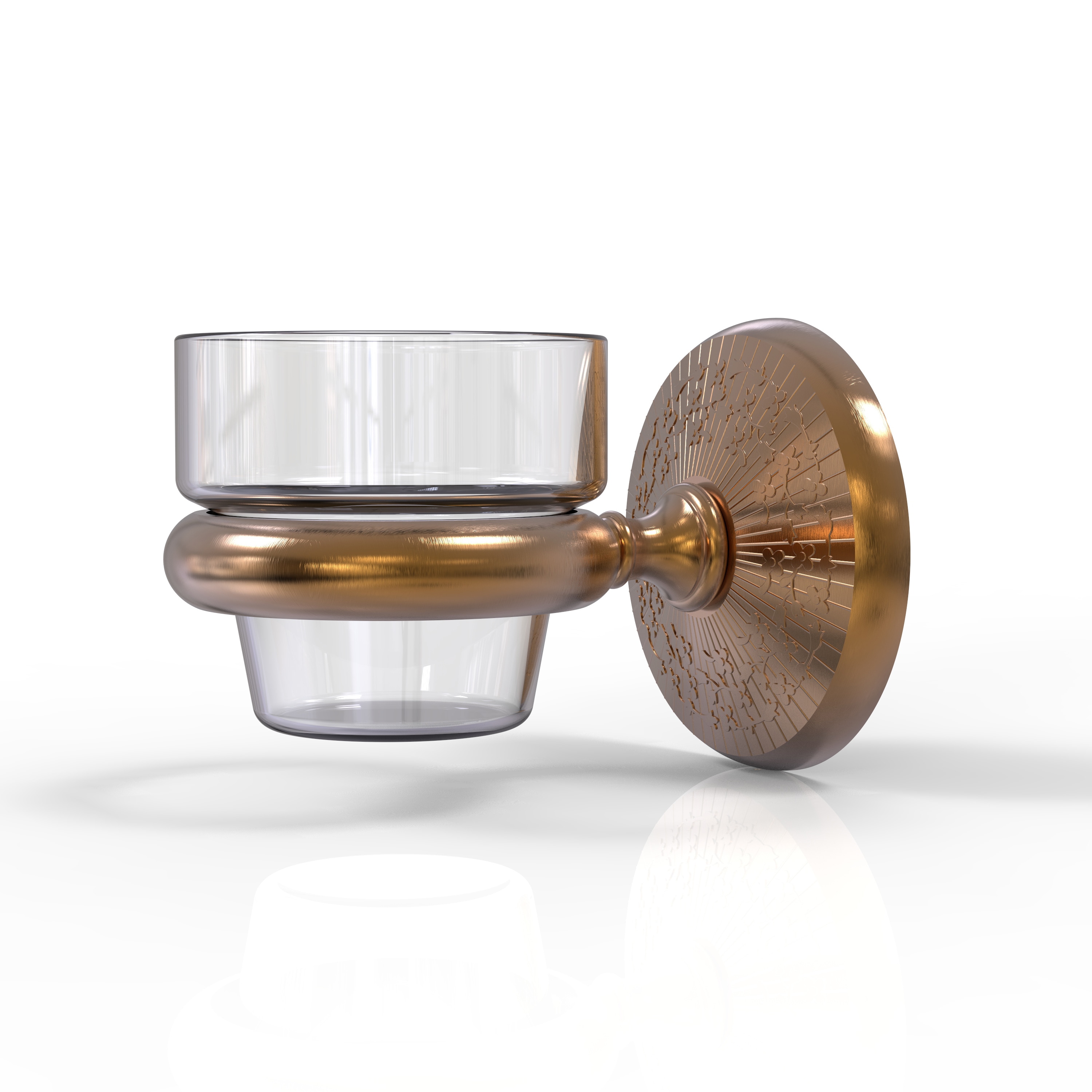 Allied Brass MC-64-BBR 1 Candle Monte Carlo Metal Votive Candle Holder