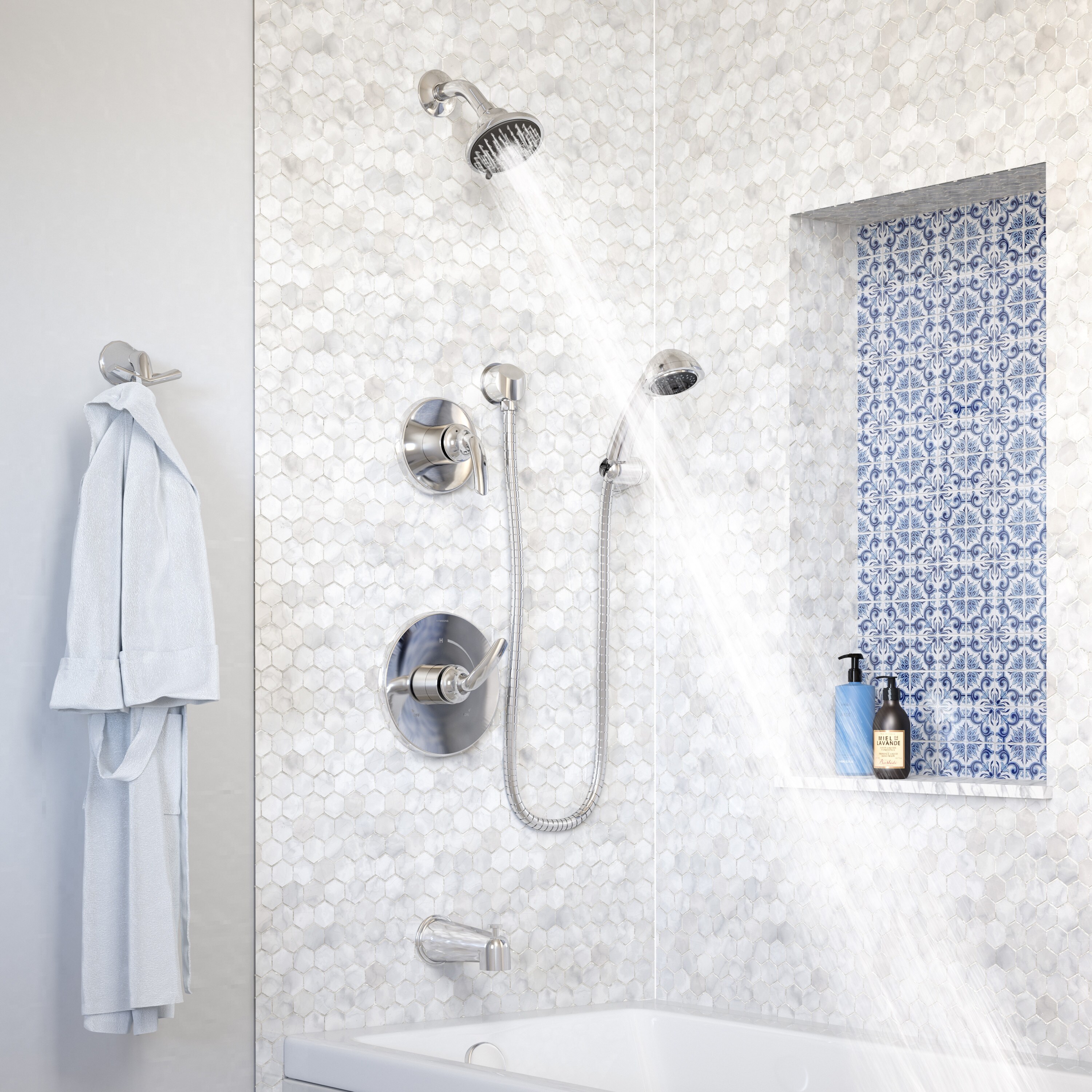 Symmons 5506-1.5-TRM Tub-Shower-Faucets - View #3