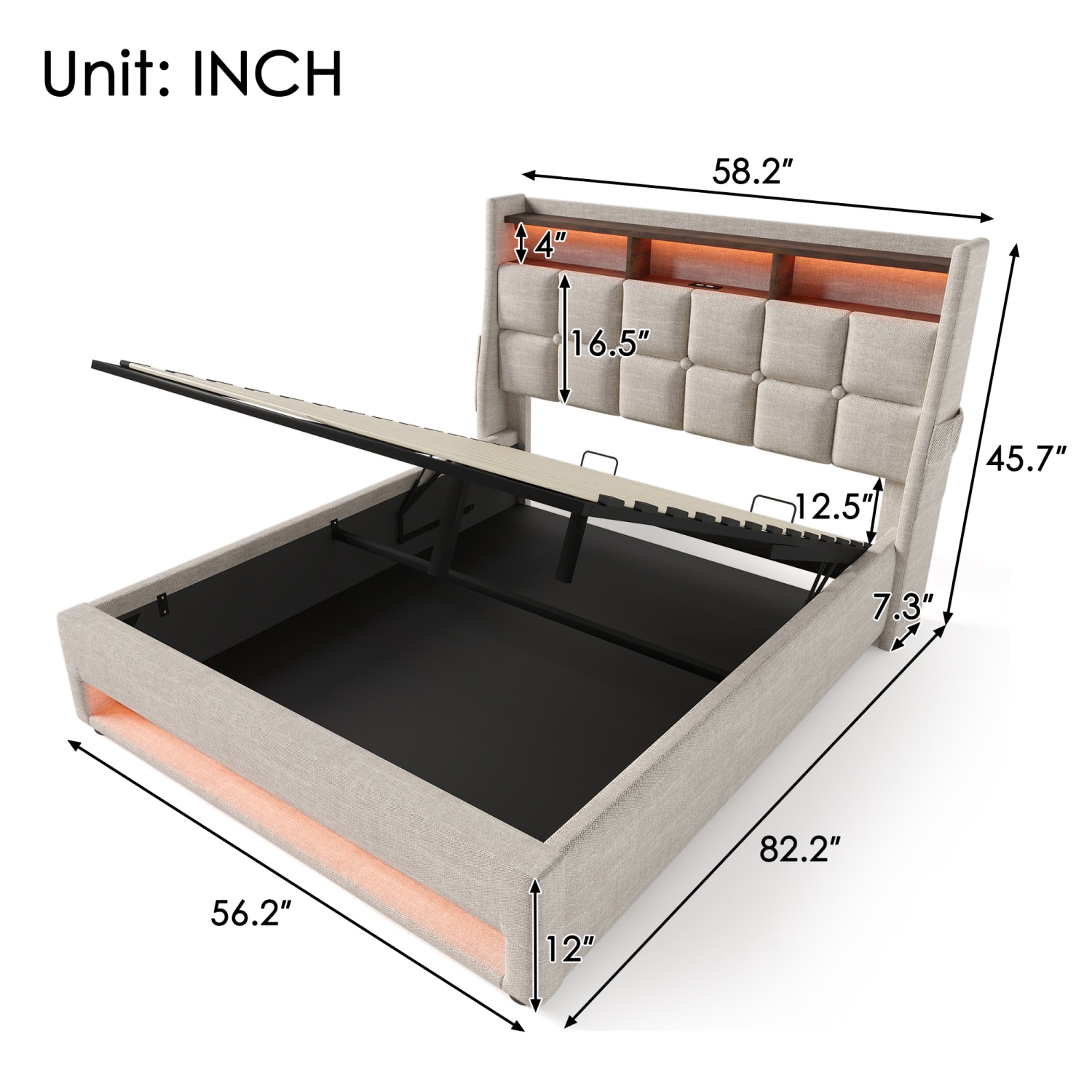Streamdale Furniture AA20690708B beds - View #3