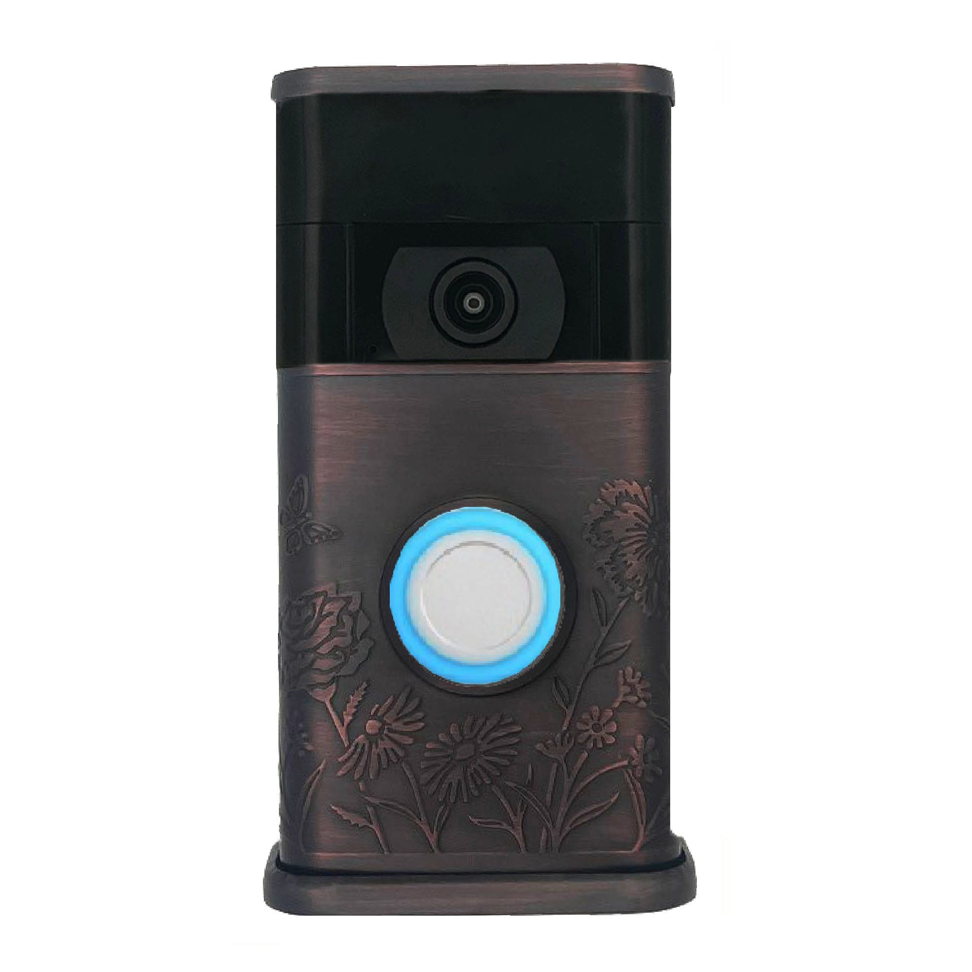 Michael Healy MHVR20044 Video Doorbell Decorative Covers (R2 Collection) Brown Doorbell skin