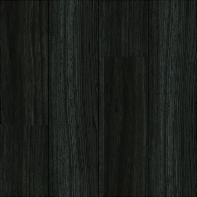 Armstrong Flooring Luxe w/Rigid Core Raven 6-in Wide x 8-mm Thick Waterproof Interlocking Luxury Vinyl Plank Flooring (27.39-sq ft) Armstrong Flooring Luxe w/Rigid Core Raven 6-in Wide x 8-mm Thick Waterproof Interlocking Luxury Vinyl Plank Flooring (27.39-sq ft)