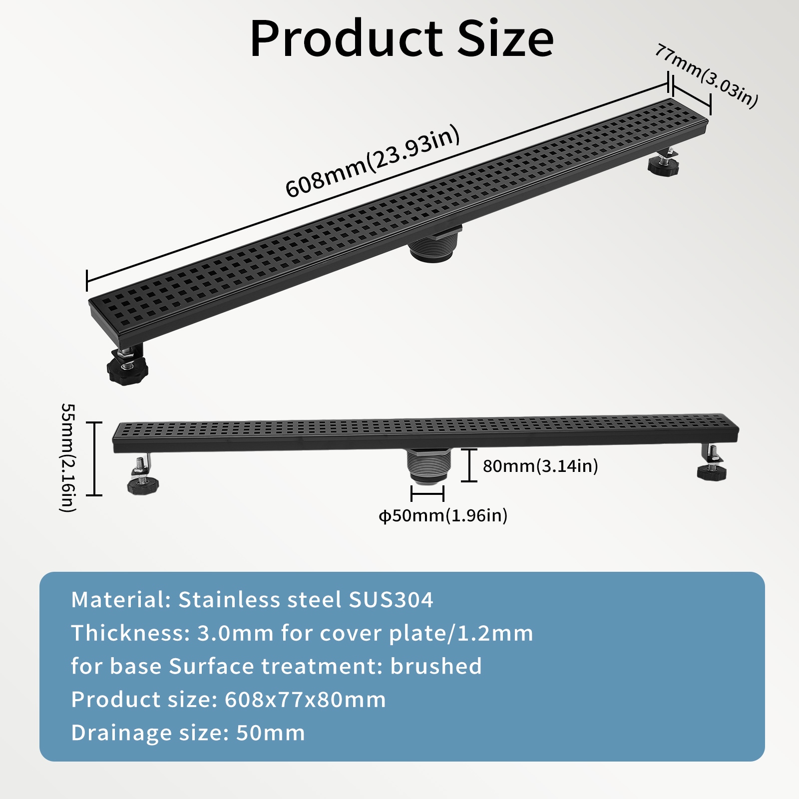 BWE A-9FD08-B Drains-Flanges - View #7