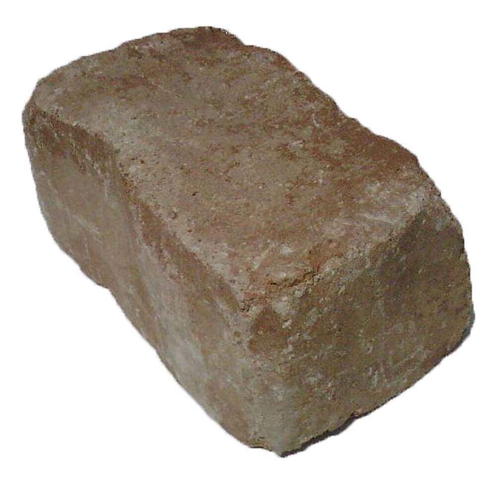  30782 5.8-in H x 11.7-in L x 6.5-in D Sand/Tan Concrete Retaining Wall Block