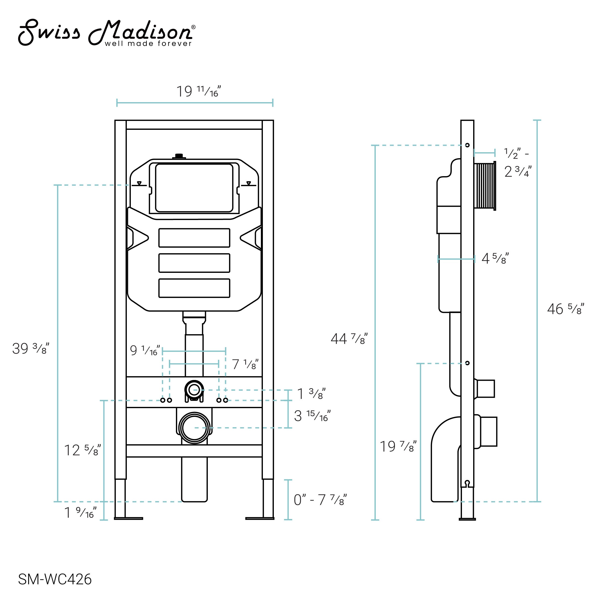 Swiss Madison SM-WC426 Toilet-Tanks - View #7