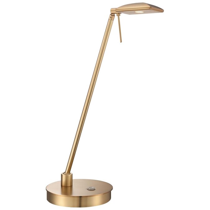 Brushed Nickel Led Pharmacy Table Lamp, George Kovacs Table Lamps
