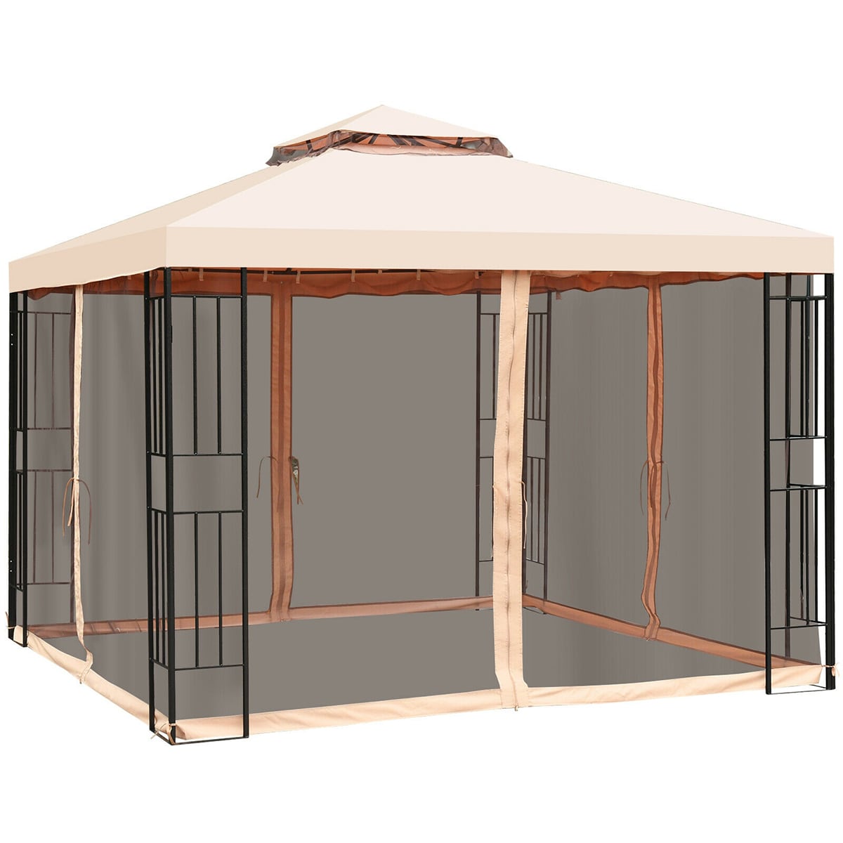 Forclover HYFE-70675 Wood-Resin-Gazebos - View #11