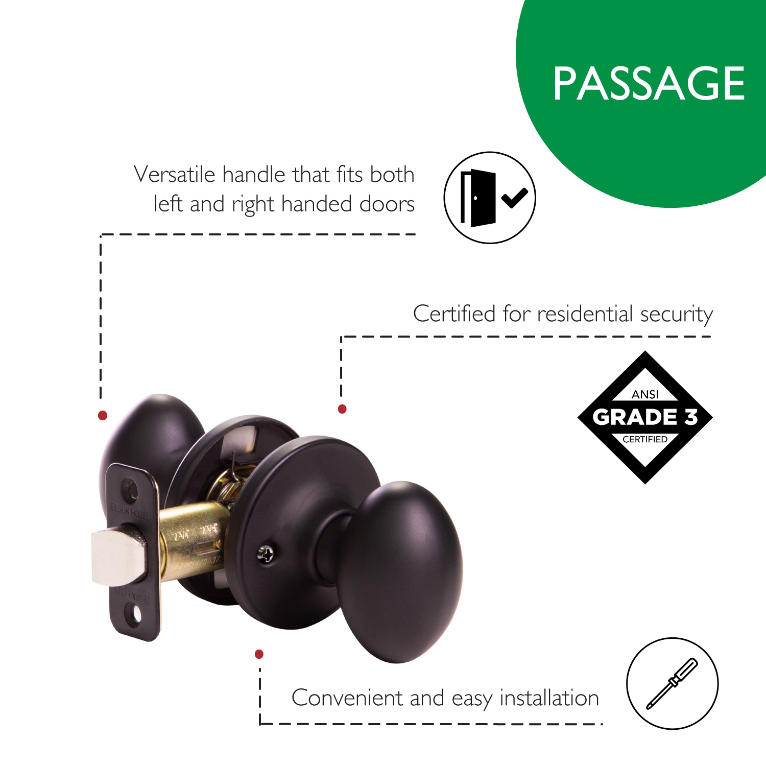 Design House 779173 Door-Knobs - View #8