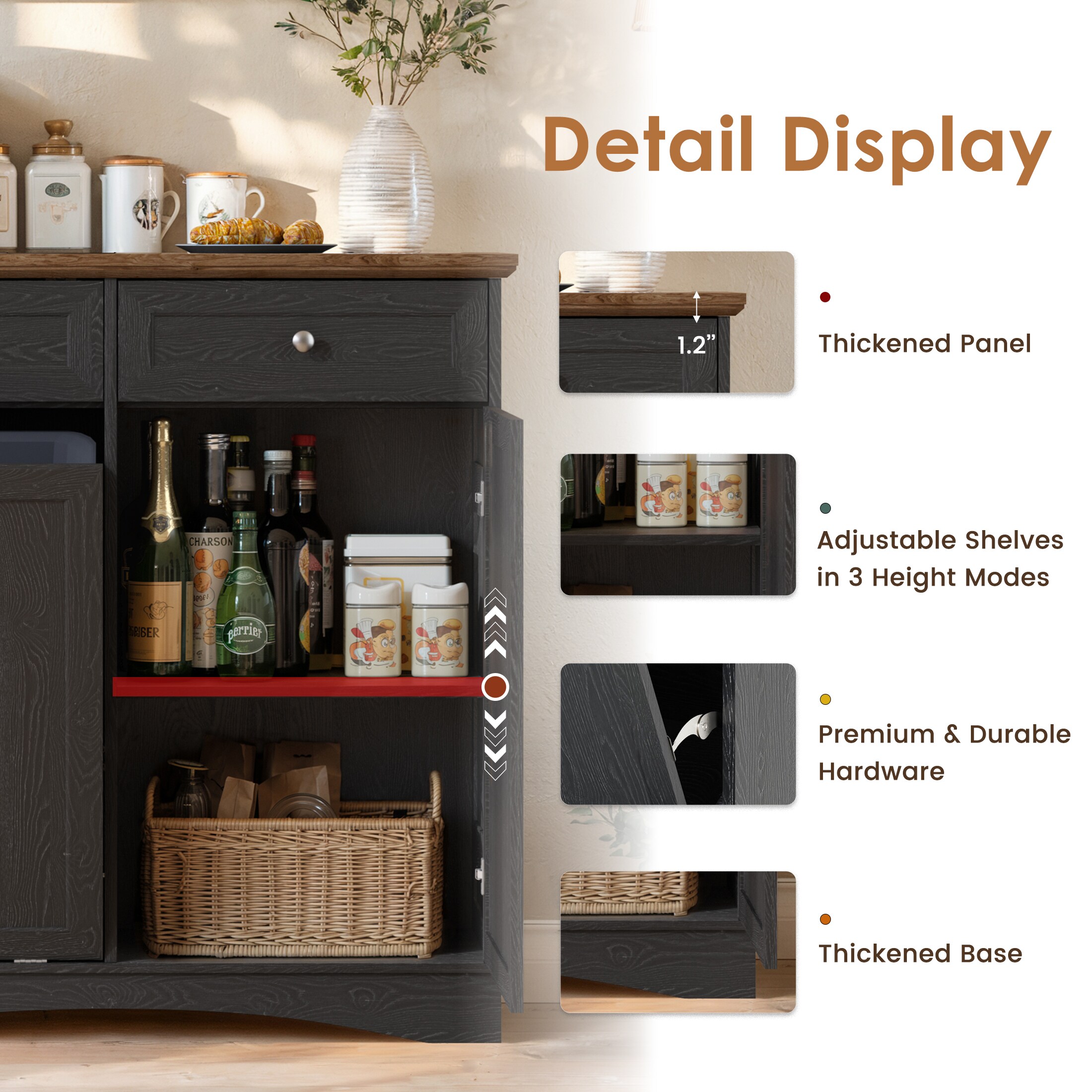LTMATE LSN2409P1CT02BK Kitchen-Furniture - View #6