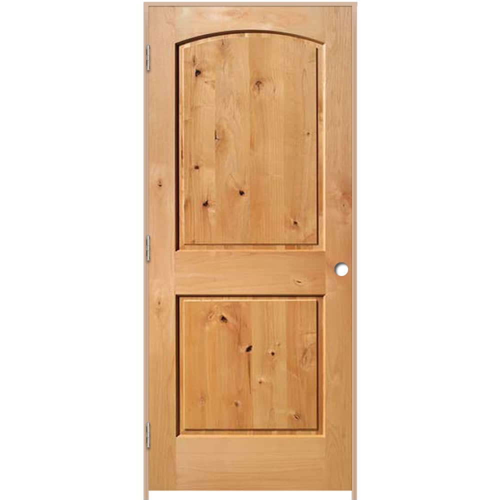 Knotty alder No glass Prehung Interior Doors at Lowes.com