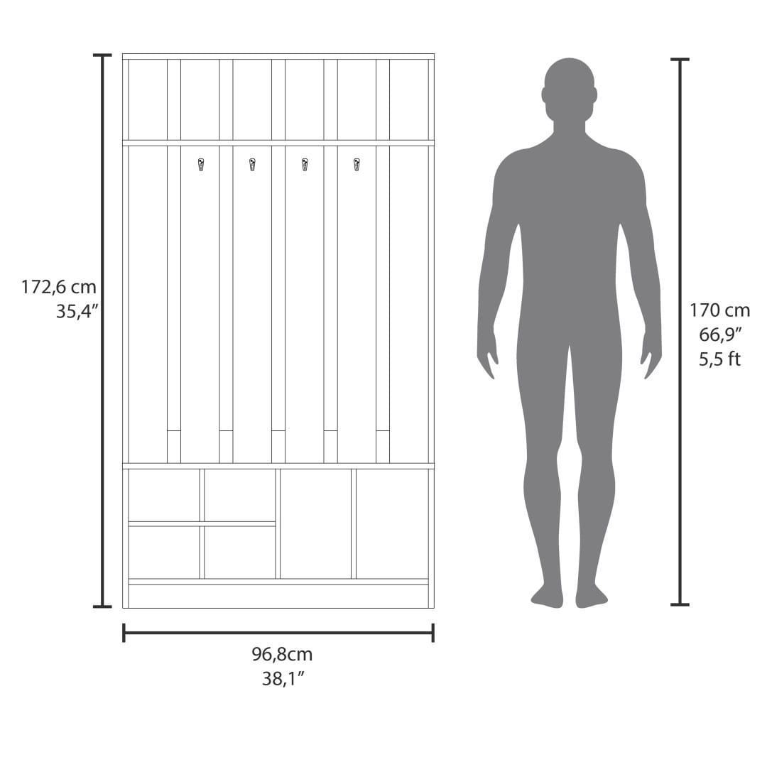 ZAKLOOP MD200S00273 Utility-Storage-Cabinets - View #5