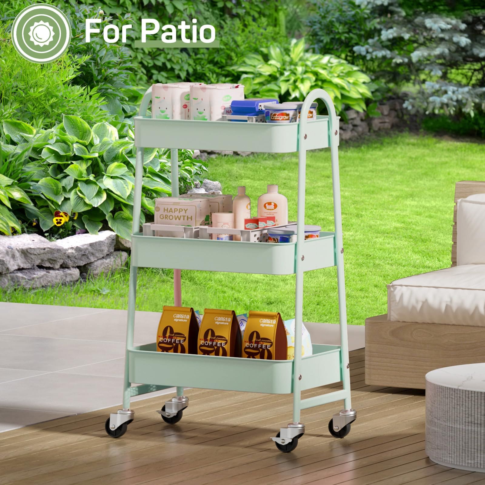 Haysky LSRY-TC3L-GN Utility-Carts - View #6