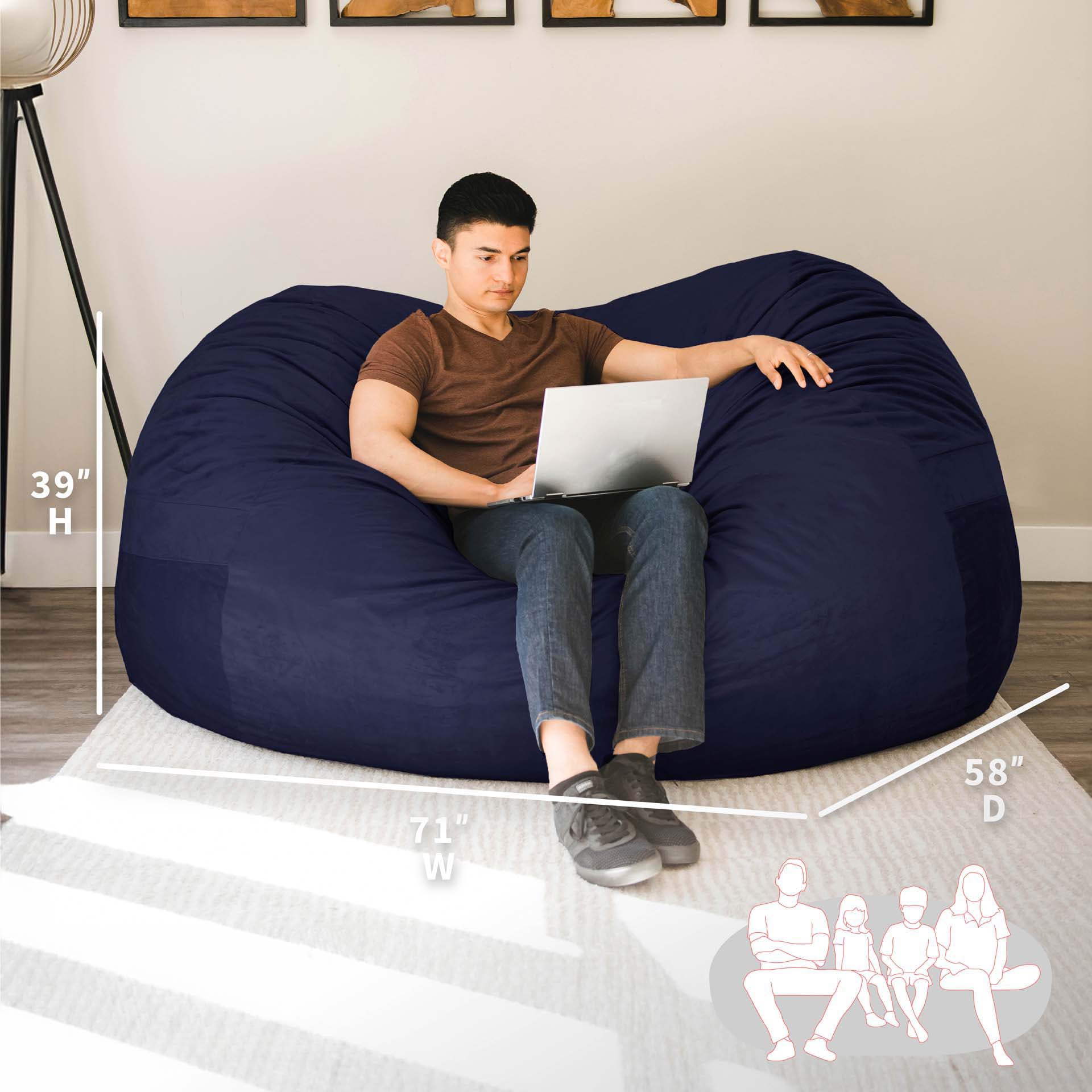 Big Joe 00011021 Bean-Bag-Chairs - View #9
