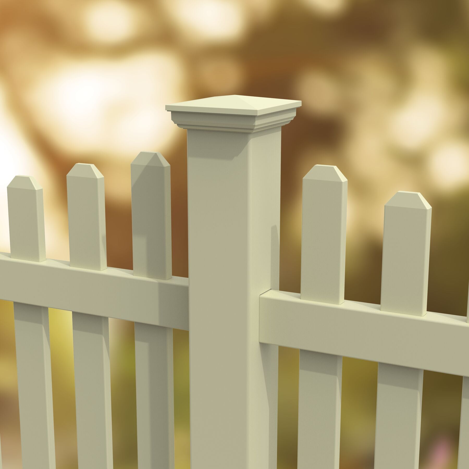 Freedom 73045004 Vinyl-Fence-Post-Caps - View #3