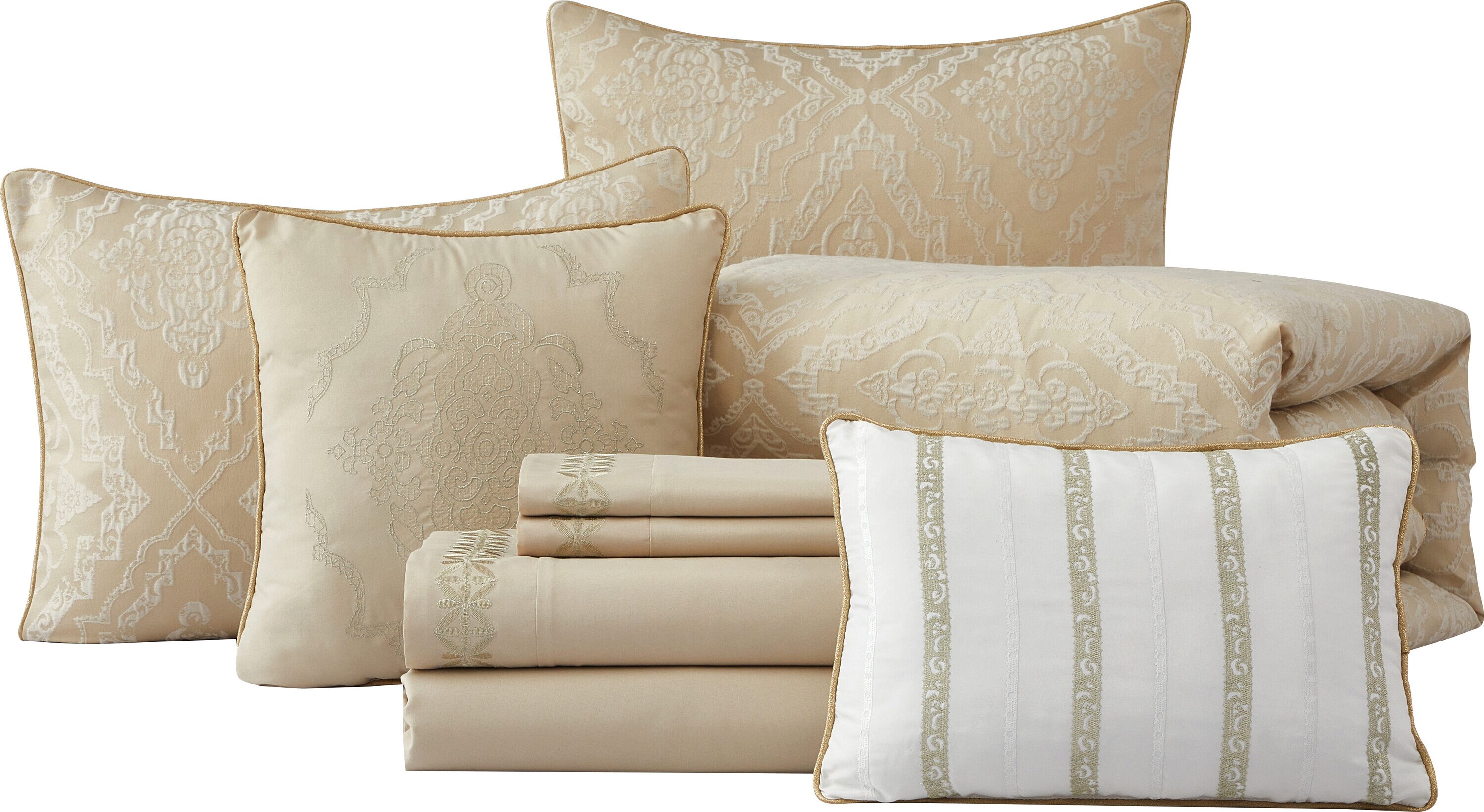 Nanshing SHERIDA10-CK-GD bedding - View #3