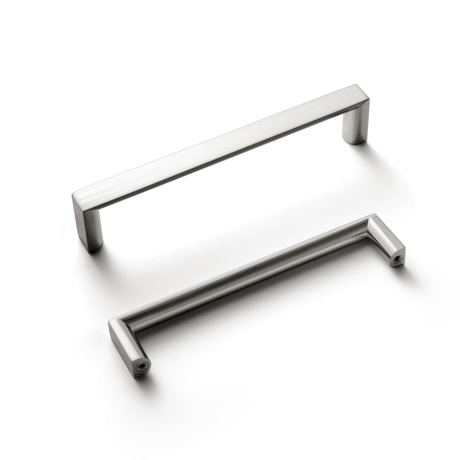 Miaokesen 1022LN-128 5-1/16-in , 128mm Center to Center Satin Nickel Novelty Handle 6 -Pack