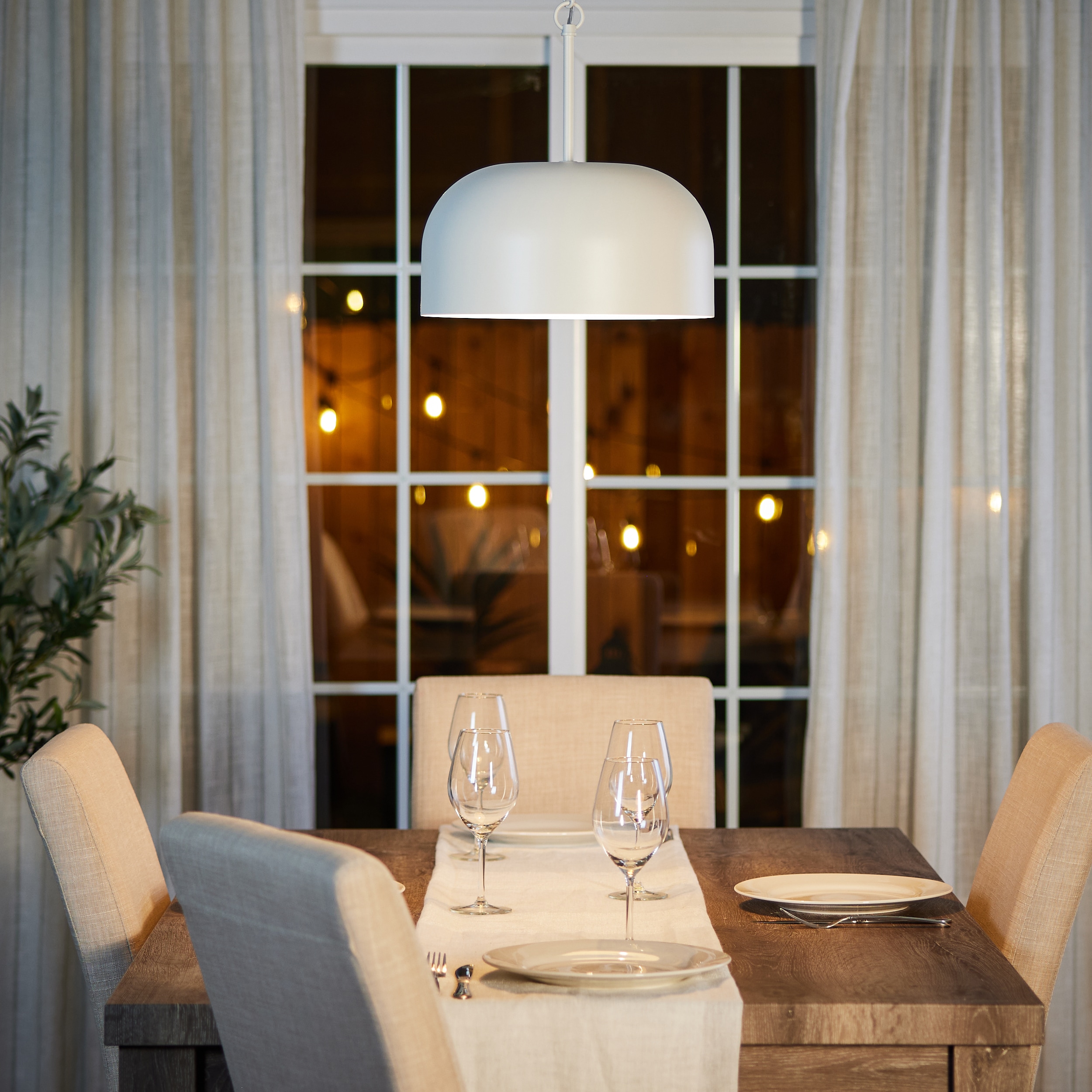 allen + roth LW1465-WT CV Pendant-Lights - View #8