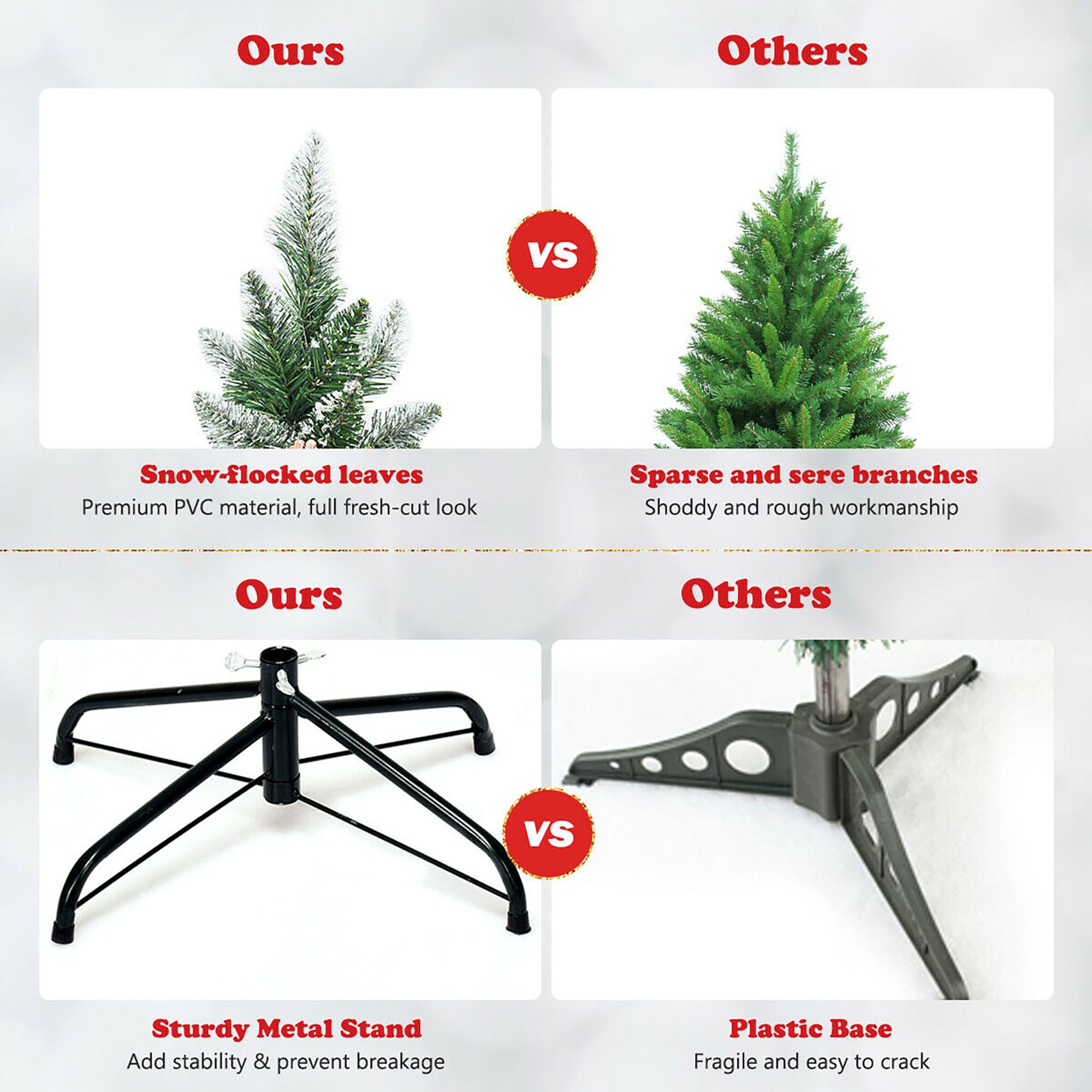 Forclover ALHY-051CM Artificial-Christmas-Trees - View #7