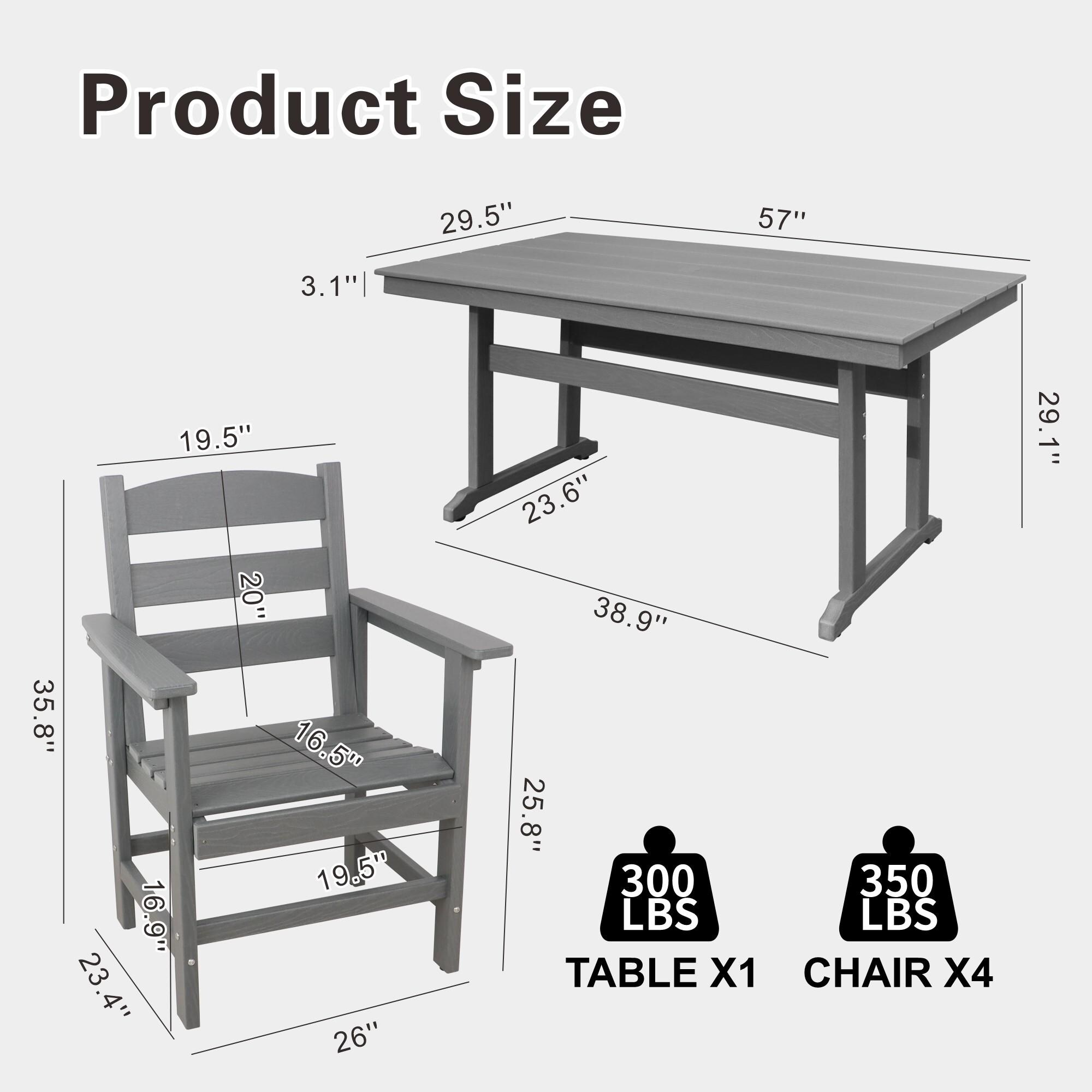 Bayfeve BFHP-S00006-OD Patio-Dining-Sets - View #2