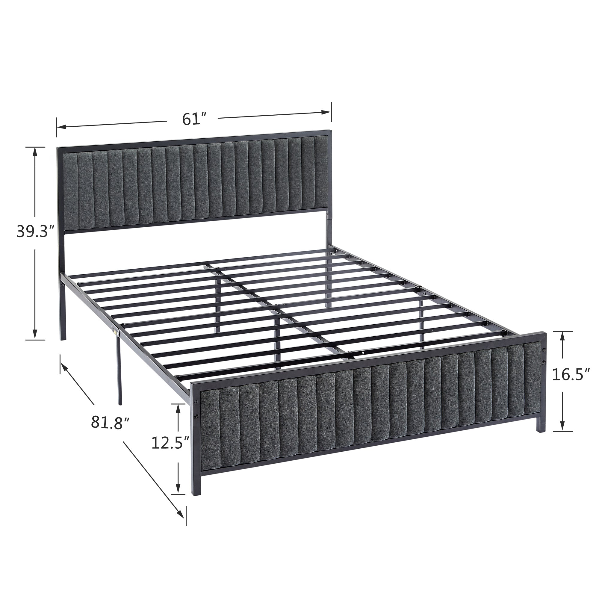 Vecelo LOE-Q37-GRY beds - View #3
