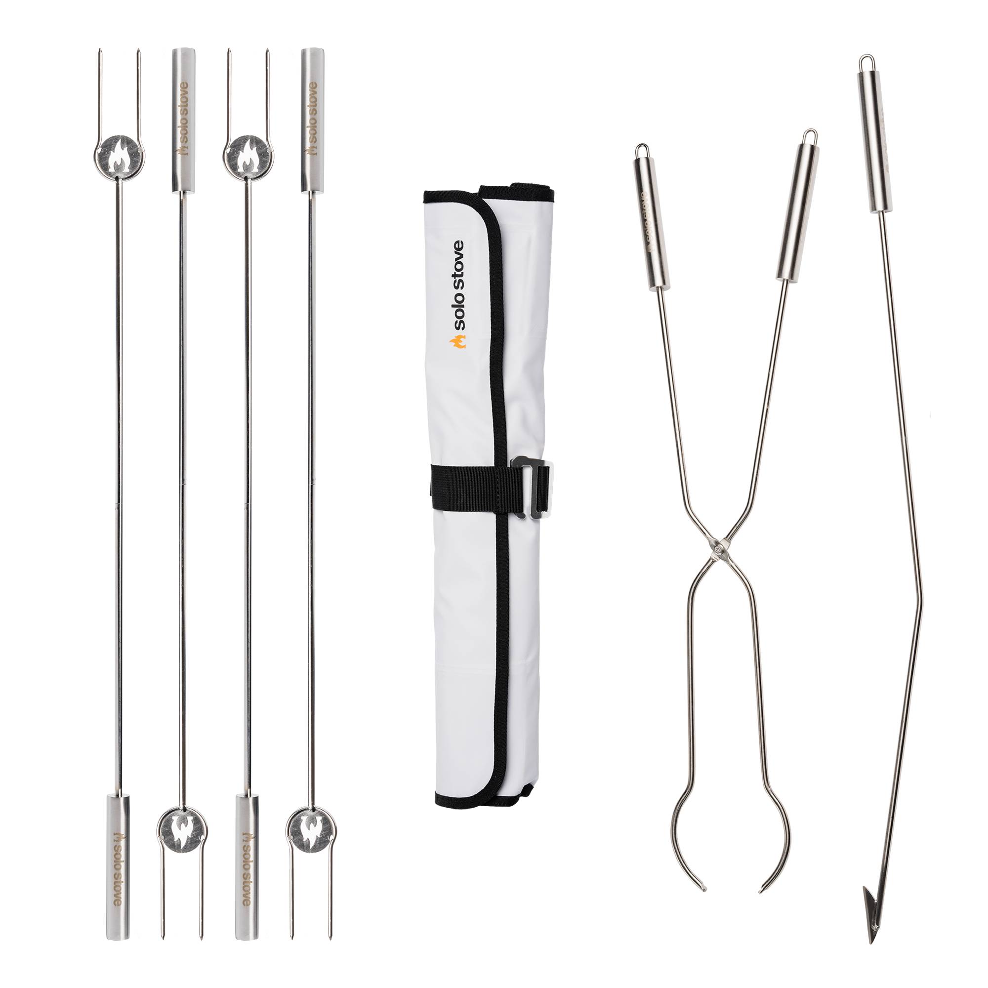 Solo Stove BUNDLE-STICKS+TOOL 36-in Stainless Steel Stainless steel Fire Pit Poker/Tongs