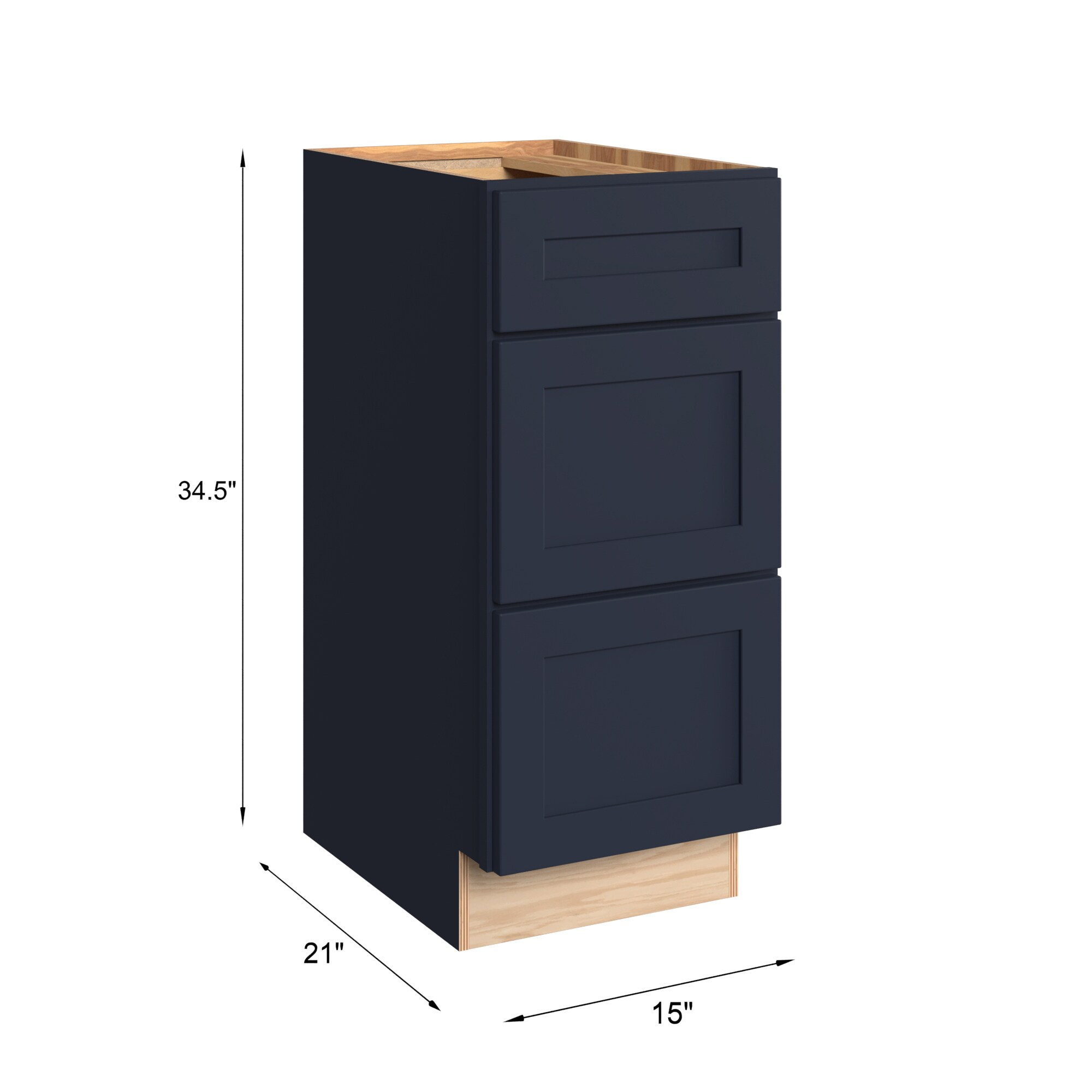 KraftMaid Momentum VBD152134.3G77 vanities - View #3