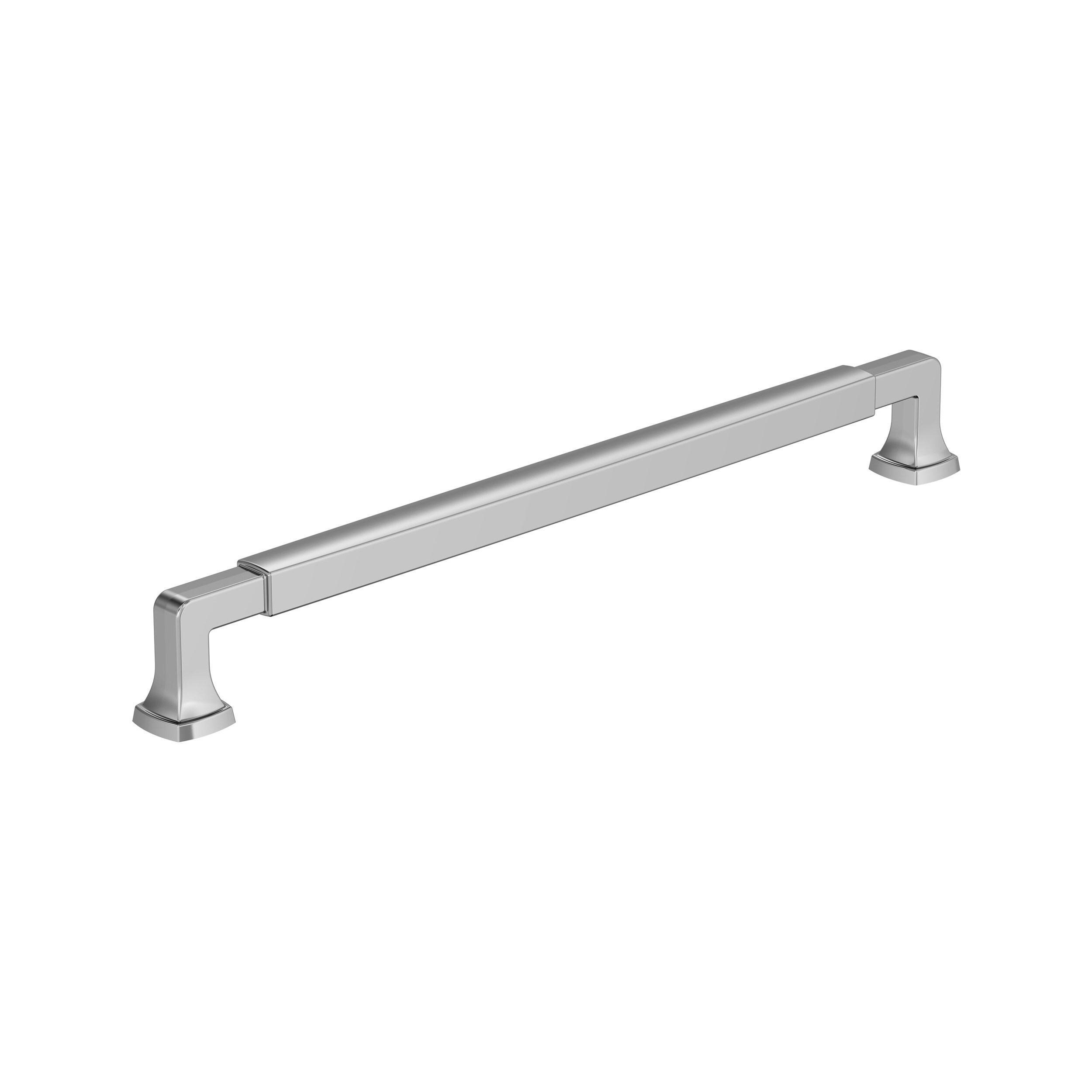 Polished Chrome 10-1/16 inch Modern Cabinet Pull