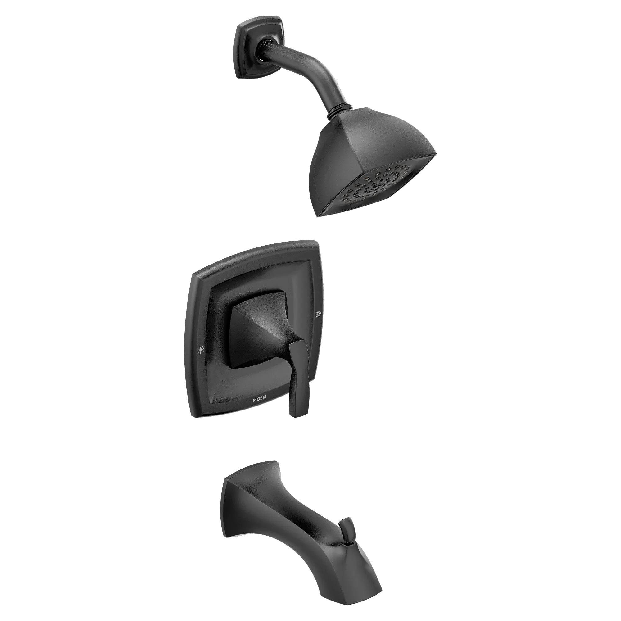 Moen Voss Posi-Temp Tub/Shower in Matte Black