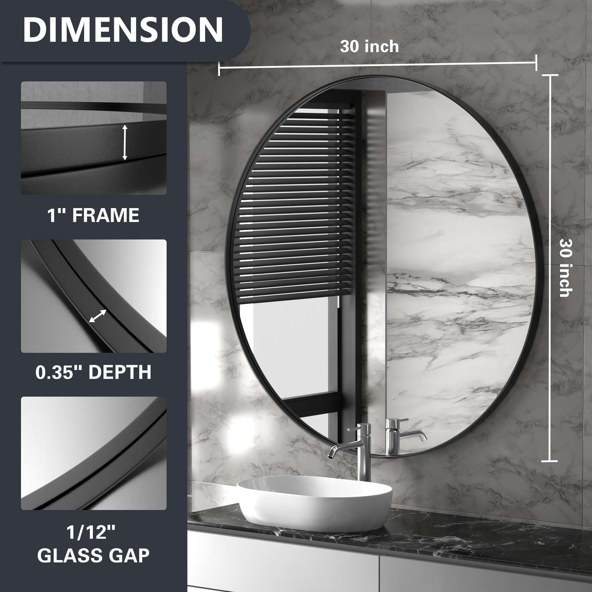 Clavie LS-30301-SCBL Decor-Mirrors - View #6