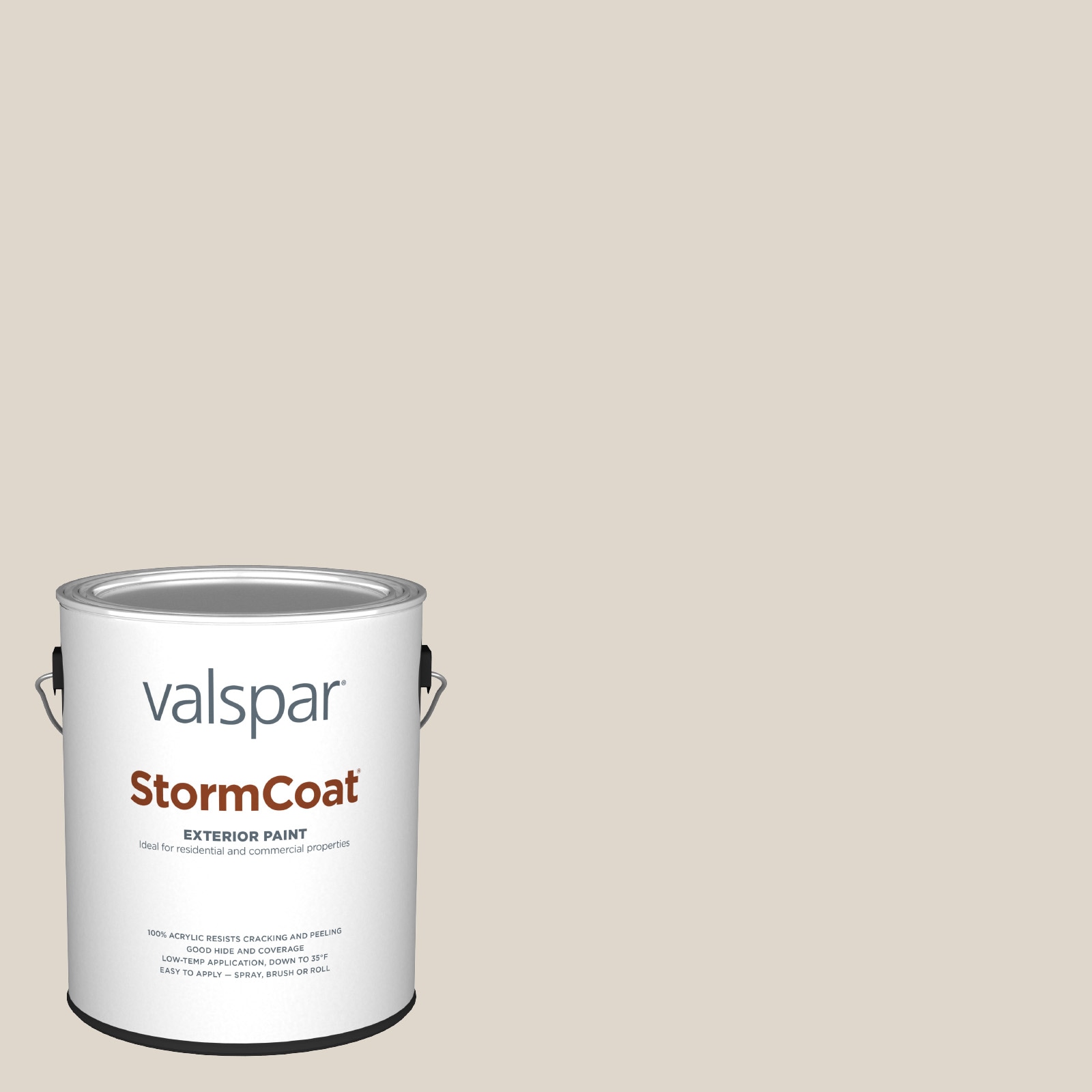 Valspar 7002-1-147491 Storm Coat Semi-gloss Clay Angel 7002-1 Latex Exterior ( 1-gallon )