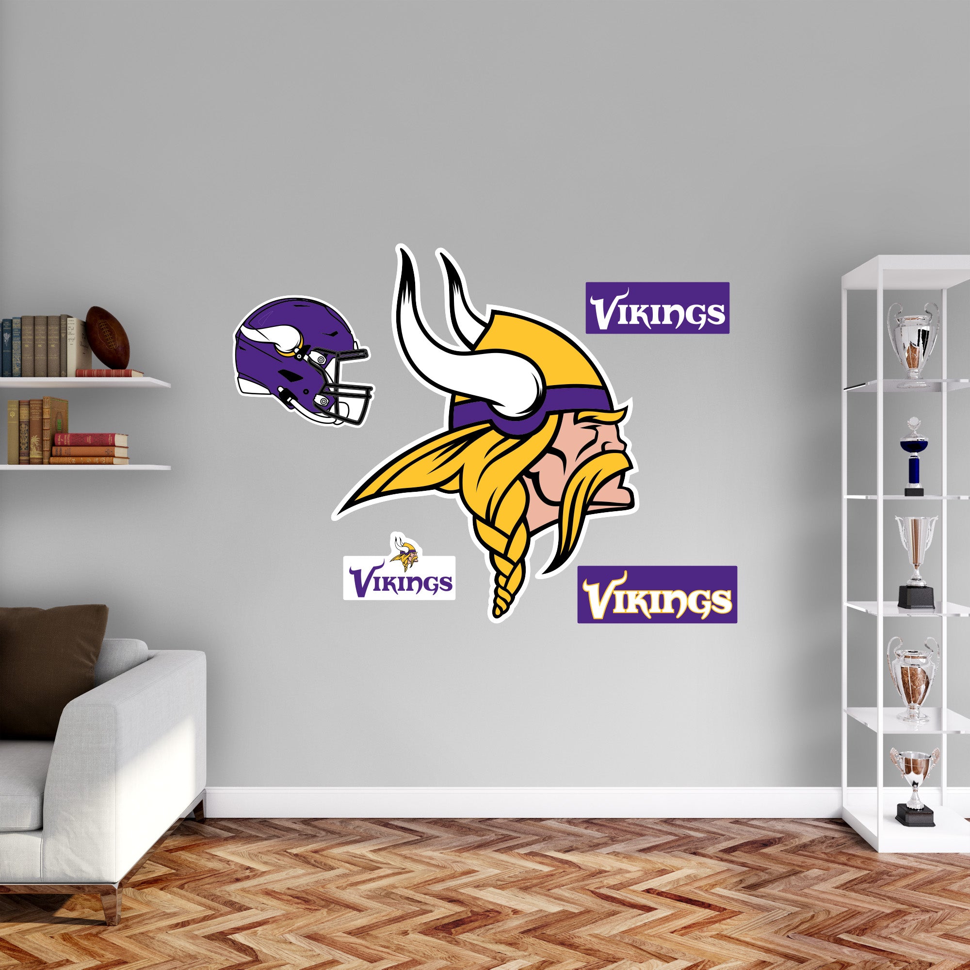 Fathead 1980-00700-003 32-Inches W x 50-Inches H Self-adhesive Multiple colors/finishes Sports Wall Decal