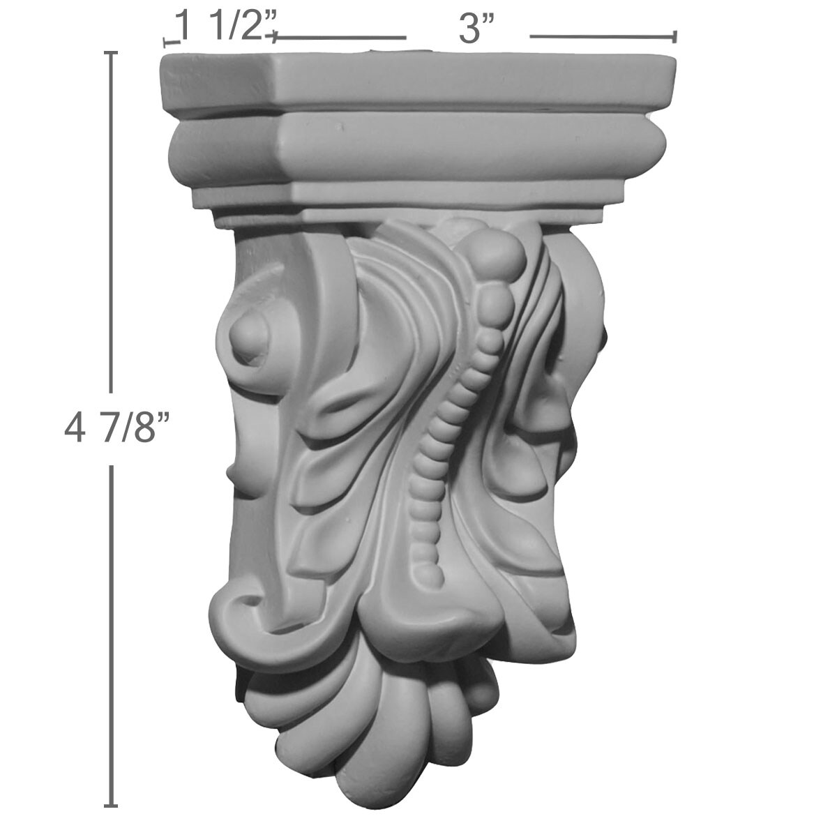Ekena Millwork COR03X01X04OR corbels - View #2
