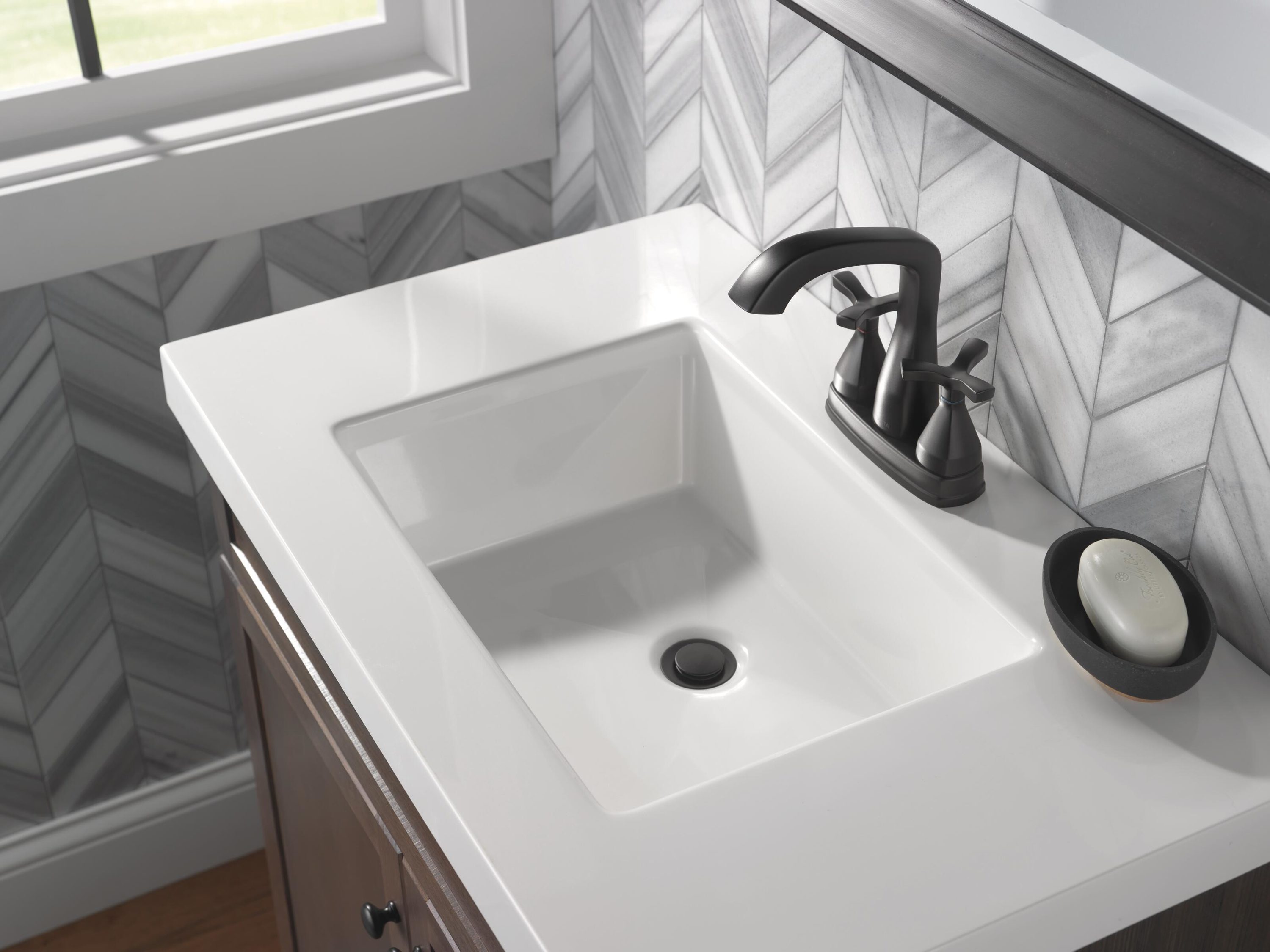 Delta 257766-BLMPU-DST Lavatory-Faucets - View #8