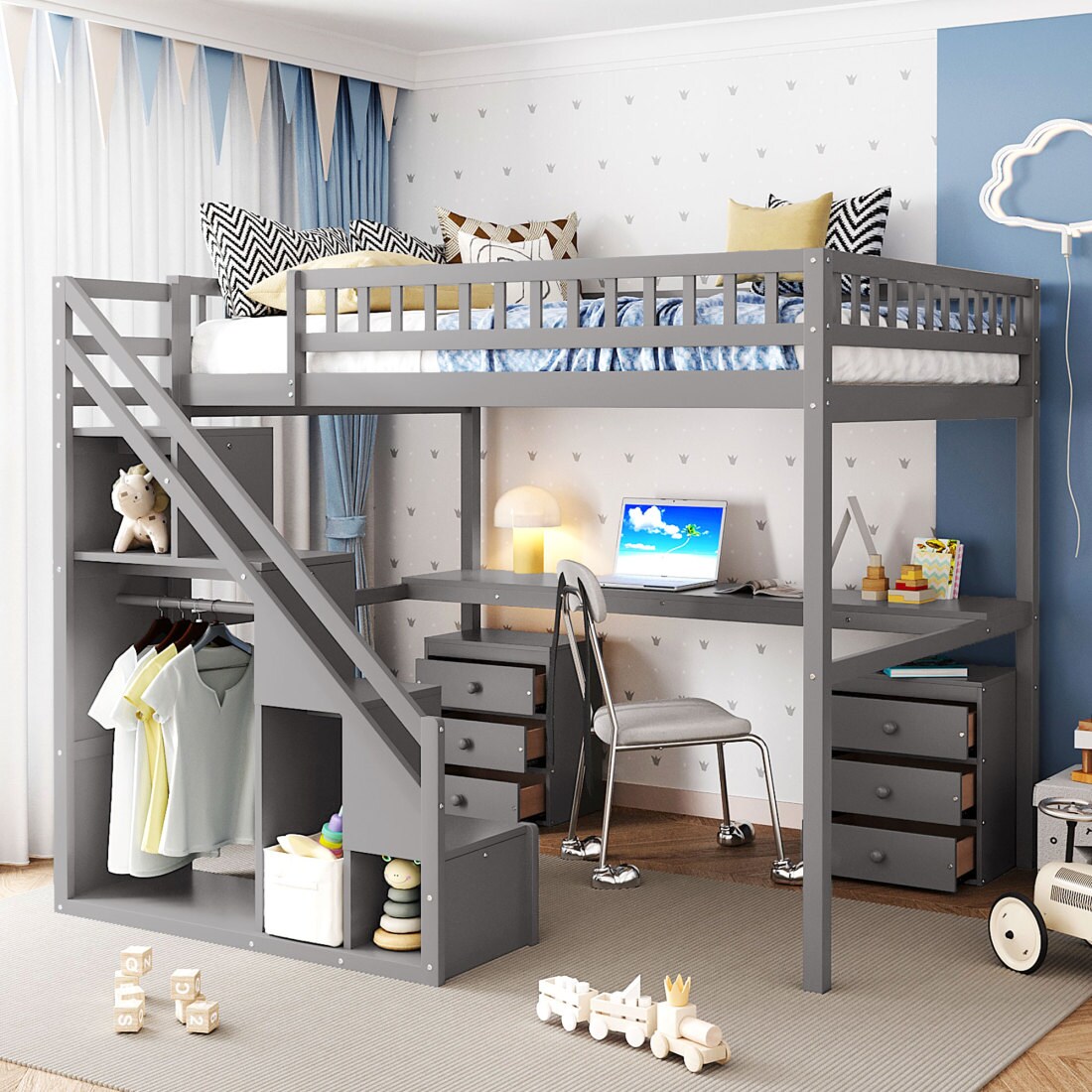 CHITA BED723-423 Bunk-Beds - View #2