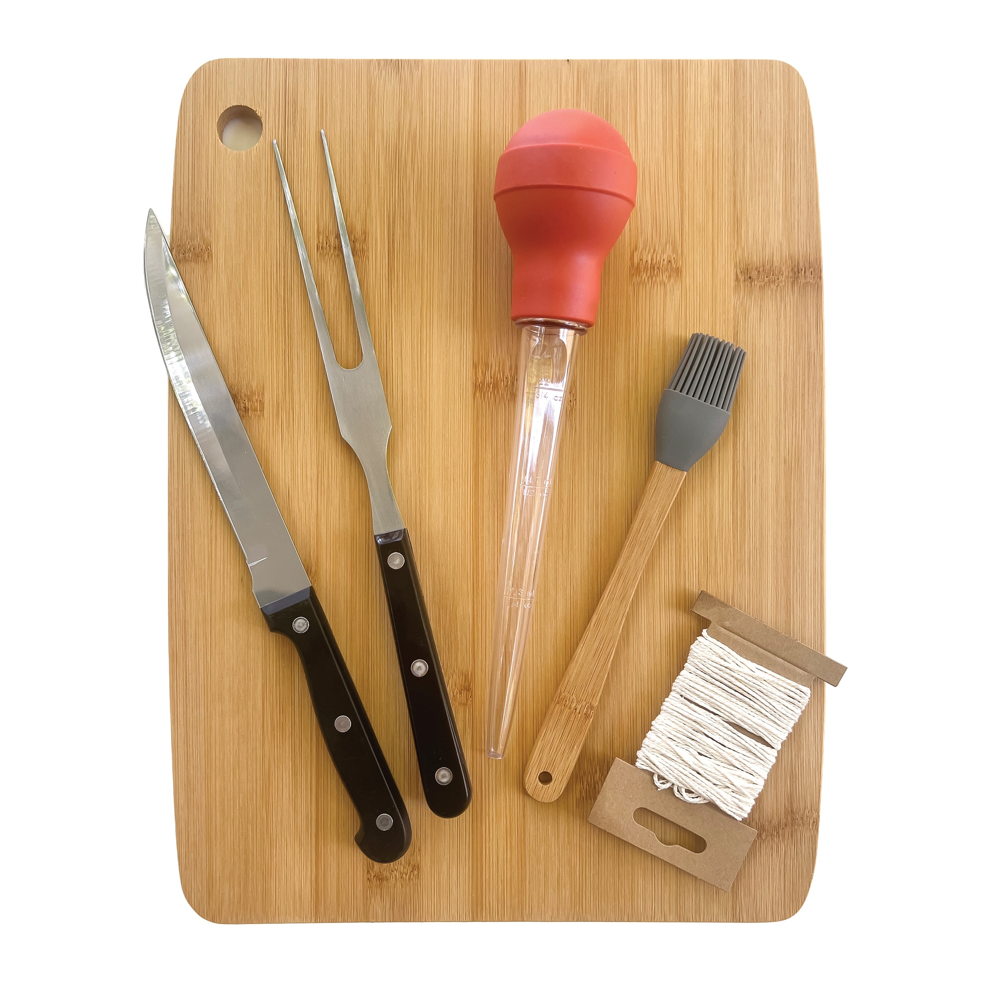 gia'sKITCHEN DTM22183 14.76 L x 8.43 W Wood Cutting Board