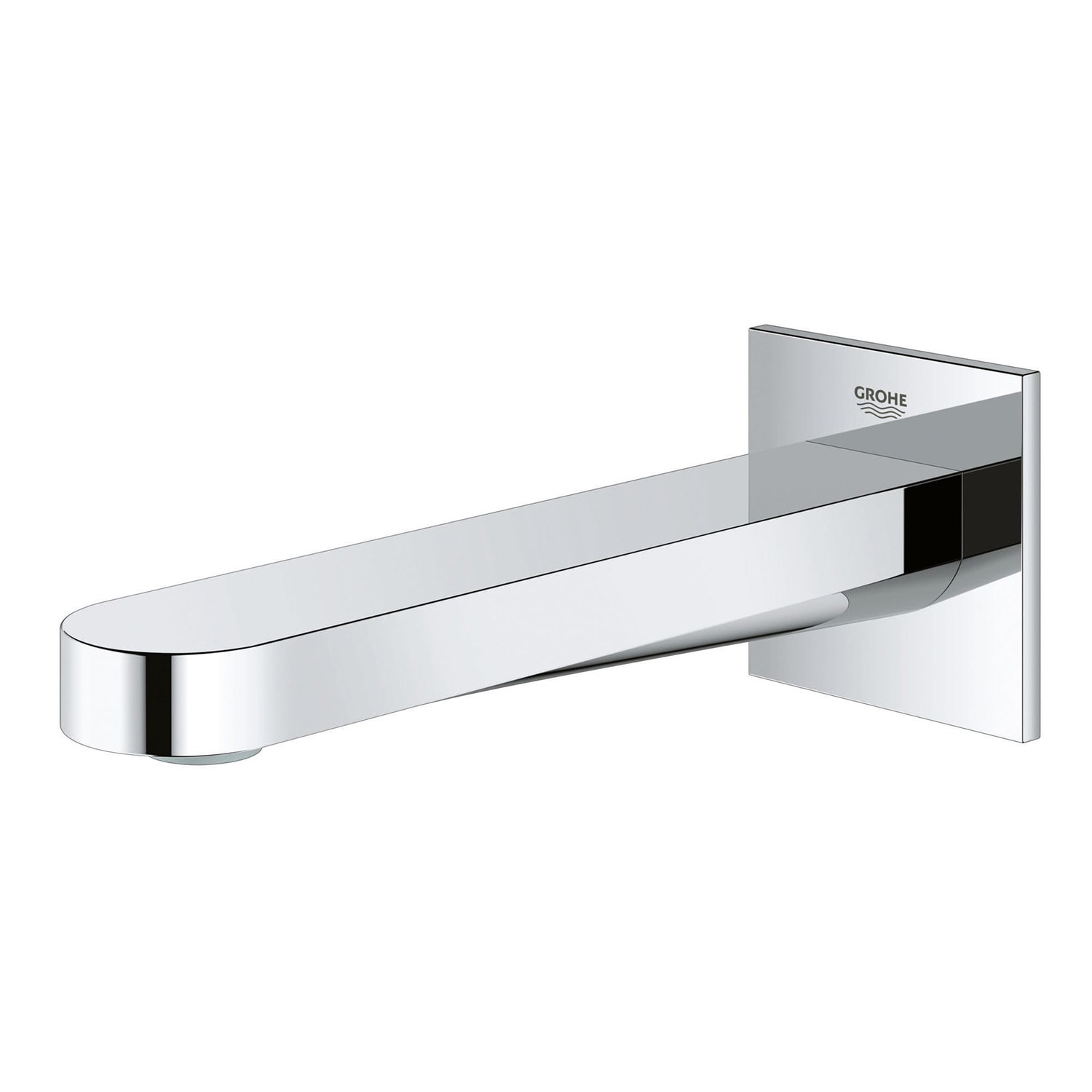 Modern Chrome Wall Mounted Universal Fit Tub Spout