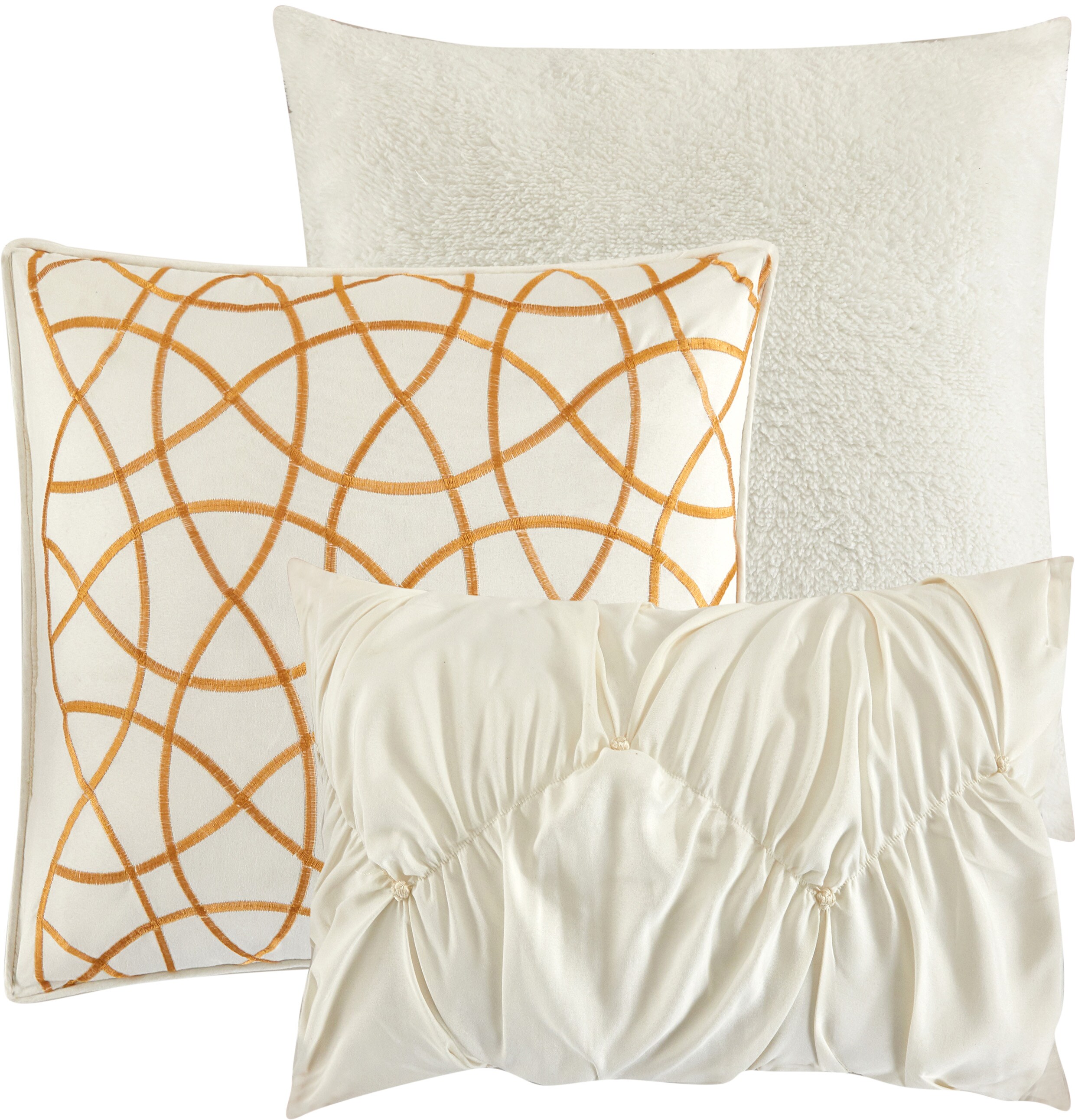 Nanshing ISTANA7-K-WHT bedding - View #3